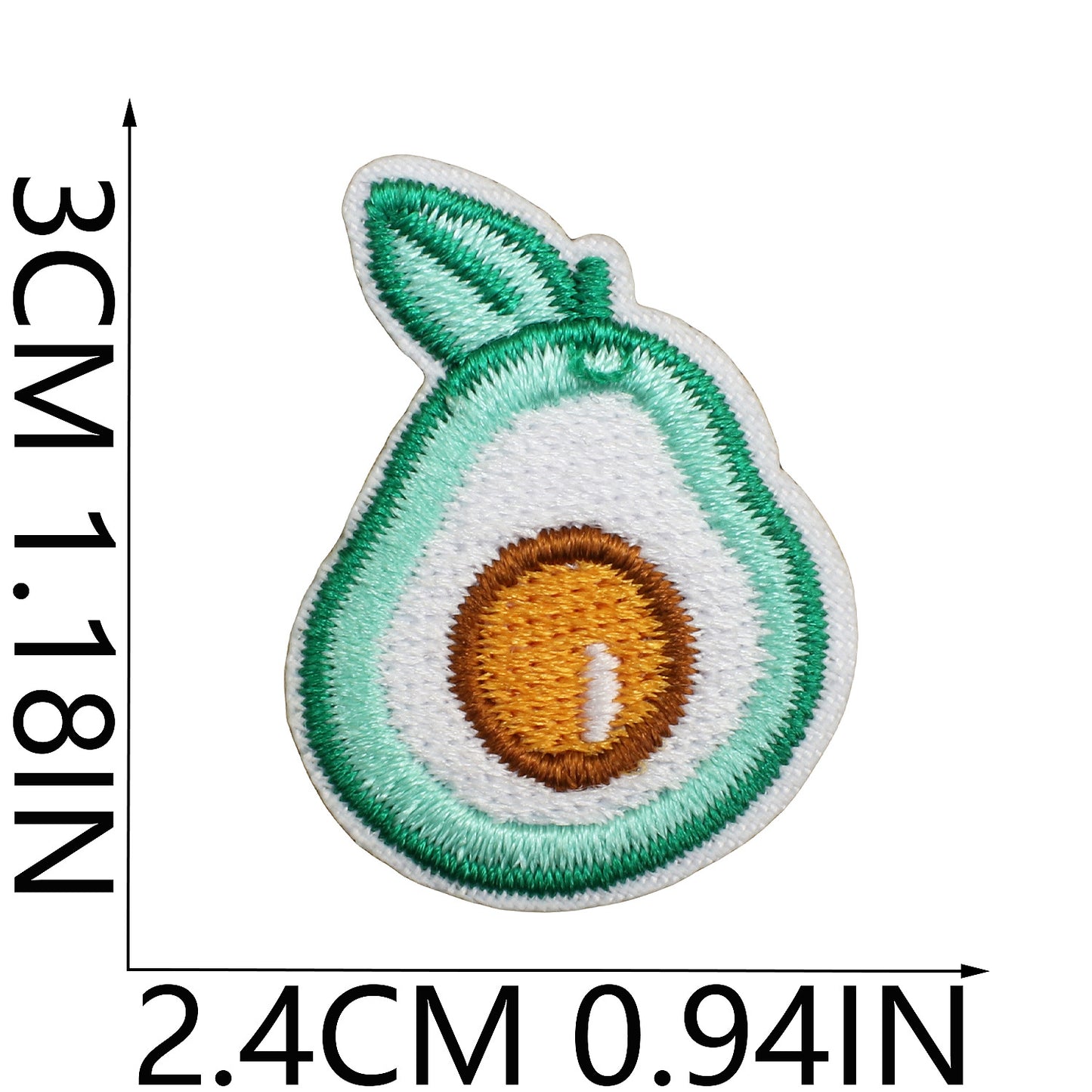 Iron-on Cute Mini Food Embroidered Patch