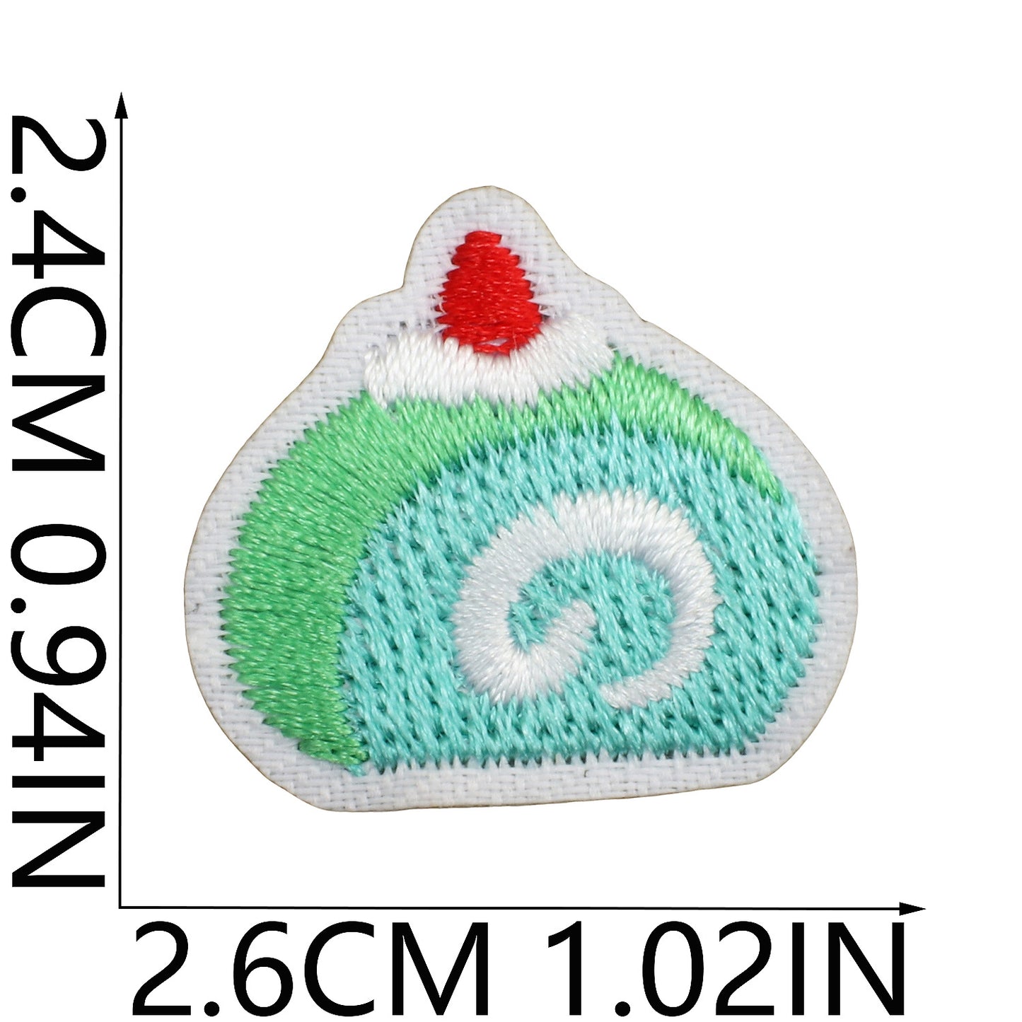 Iron-on Cute Mini Food Embroidered Patch