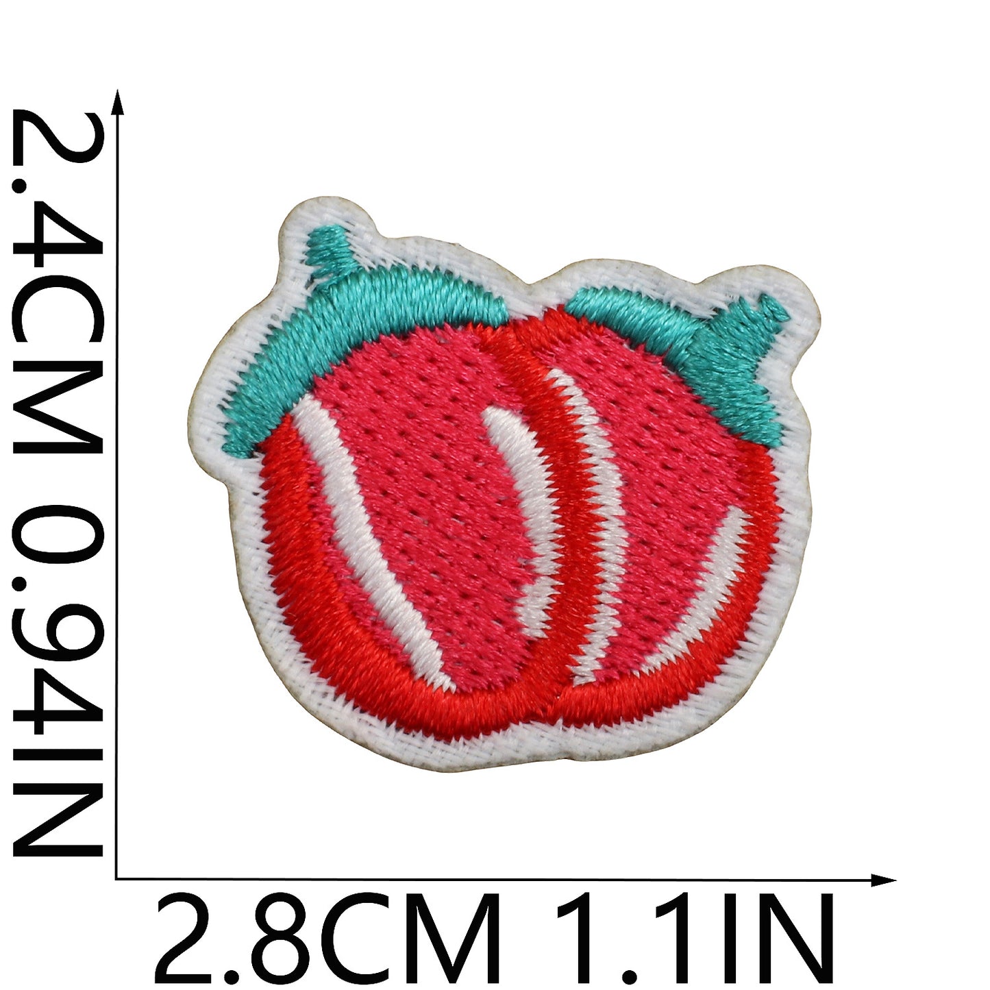 Iron-on Cute Mini Food Embroidered Patch