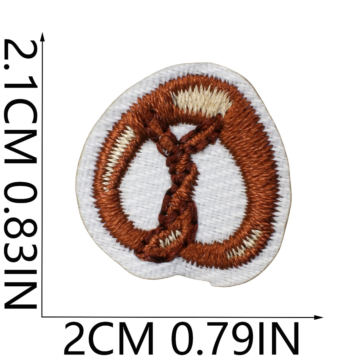 Iron-on Cute Mini Food Embroidered Patch