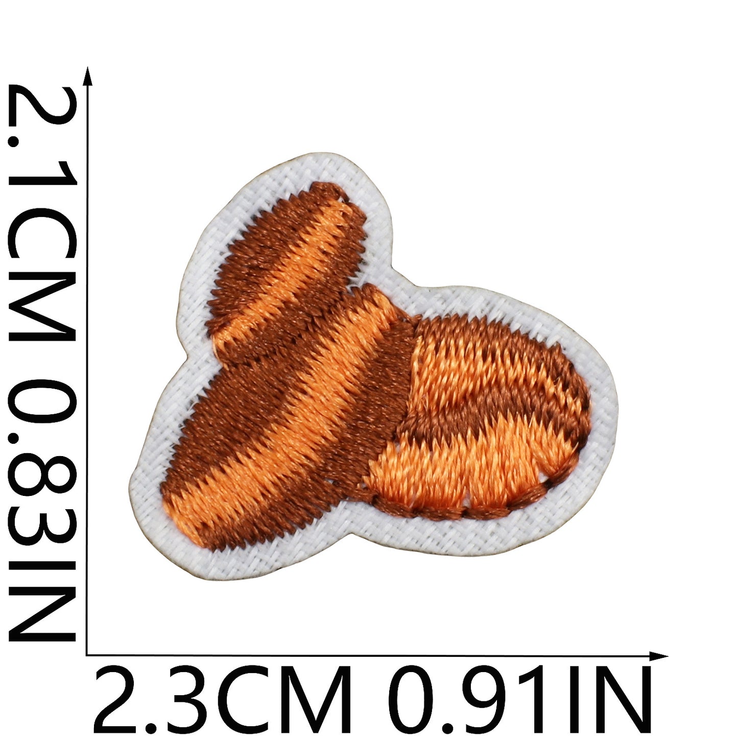 Iron-on Cute Mini Food Embroidered Patch