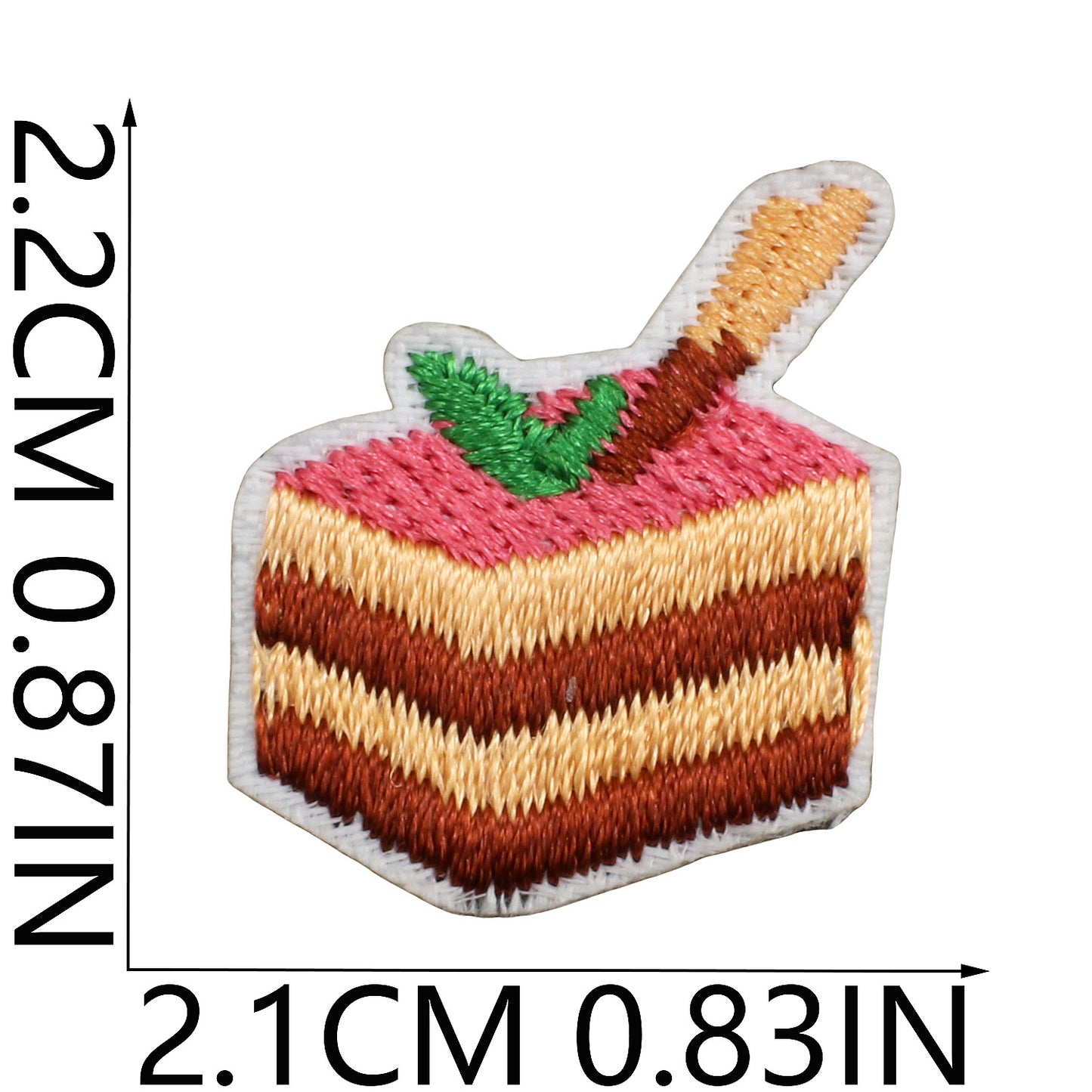 Iron-on Cute Mini Food Embroidered Patch
