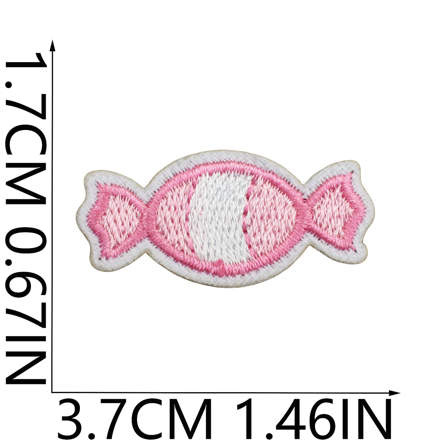 Iron-on Cute Mini Food Embroidered Patch