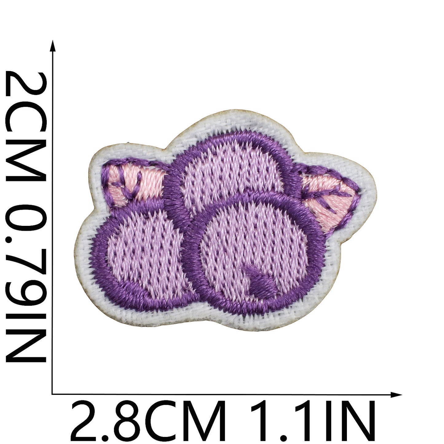 Iron-on Cute Mini Food Embroidered Patch