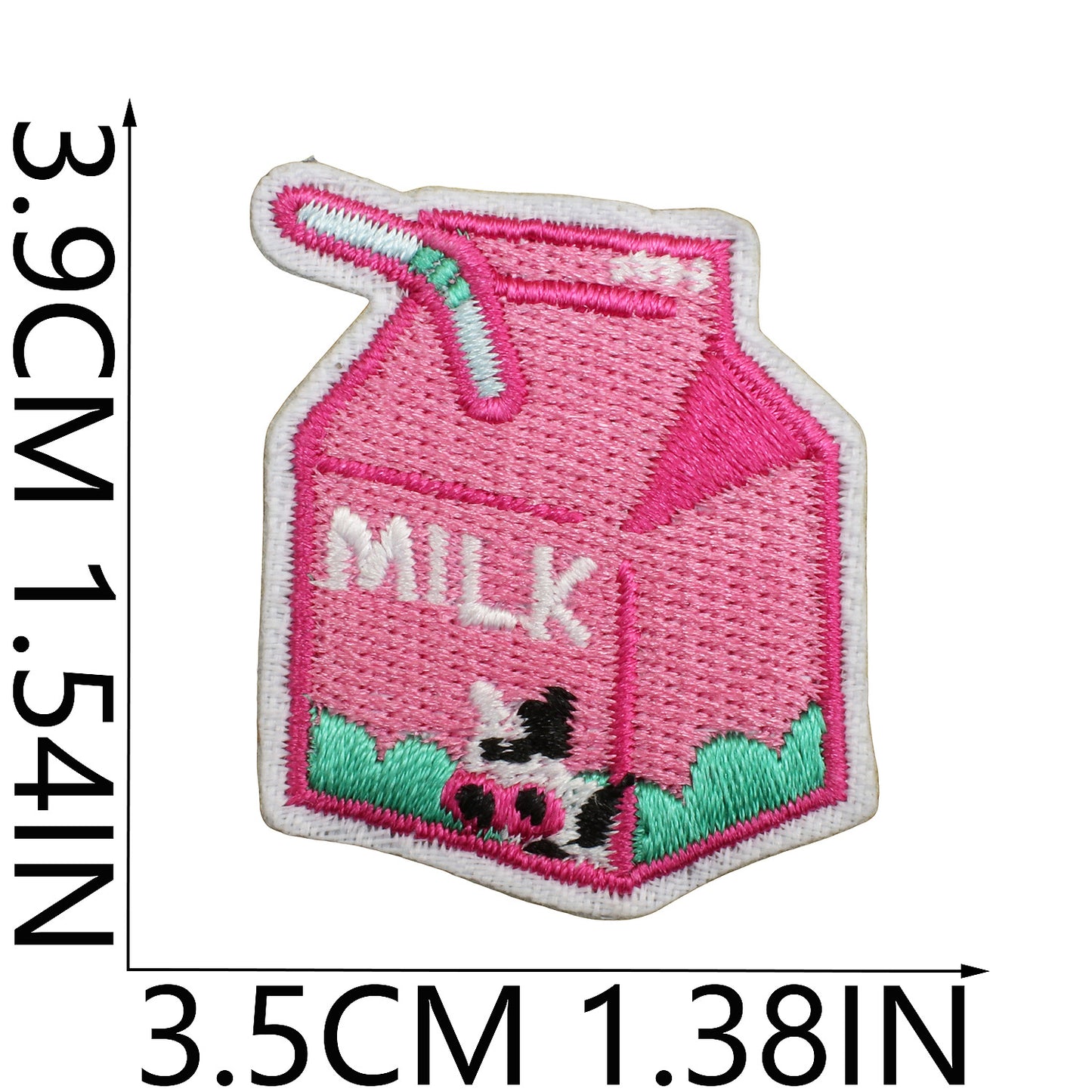 Iron-on Cute Mini Food Embroidered Patch