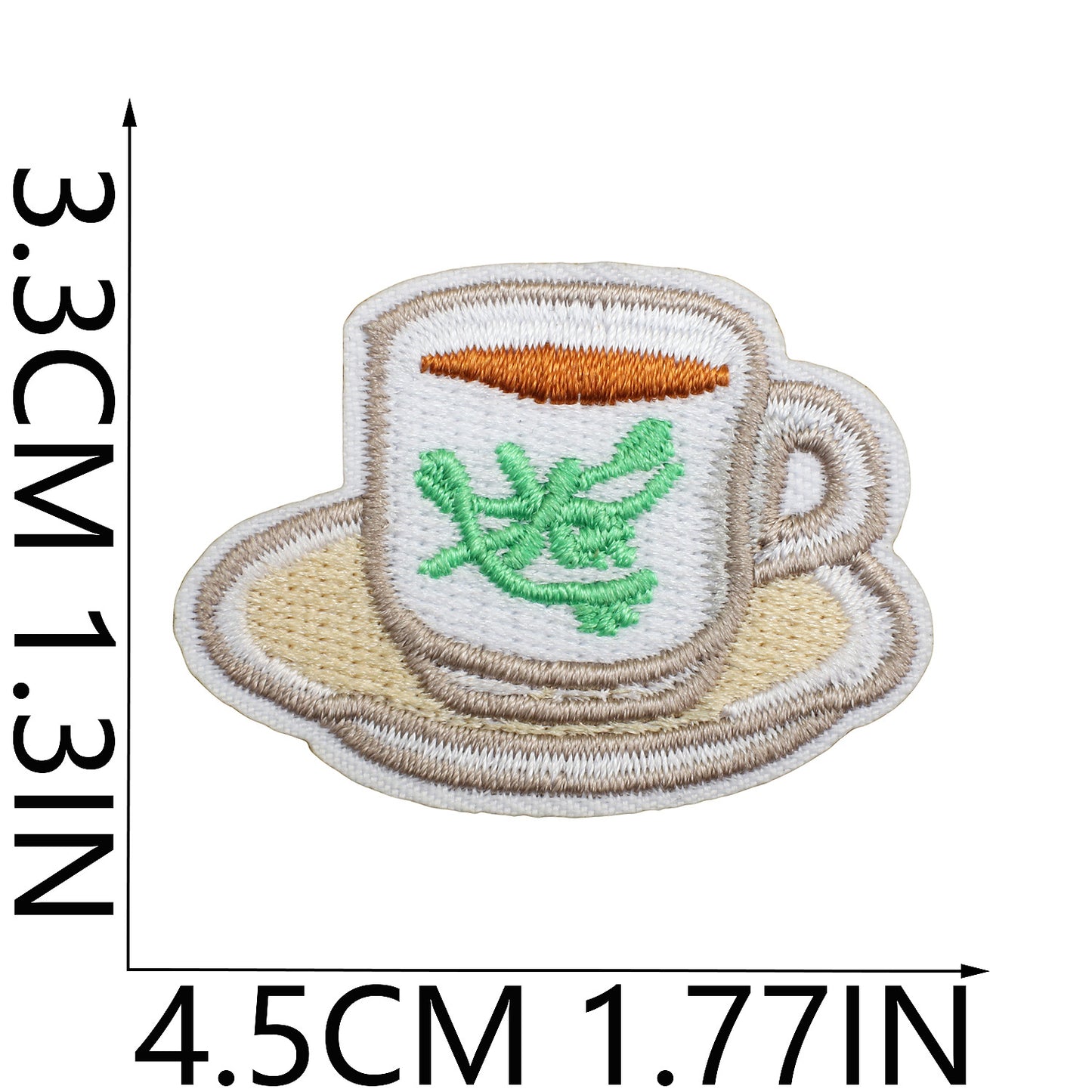 Iron-on Cute Mini Food Embroidered Patch