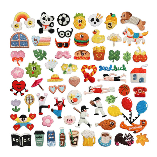 Iron-on Cute Mini Variety Embroidered Patch
