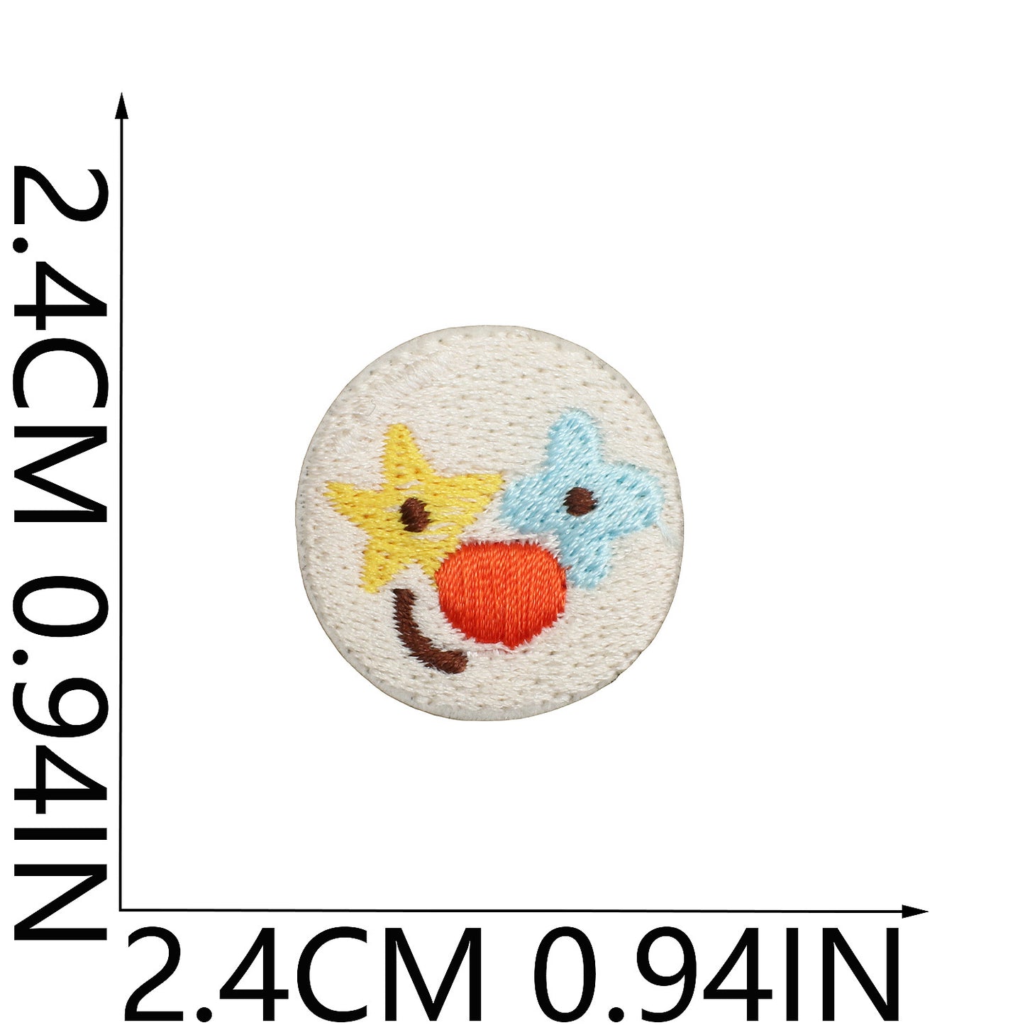 Iron-on Cute Mini Variety Embroidered Patch