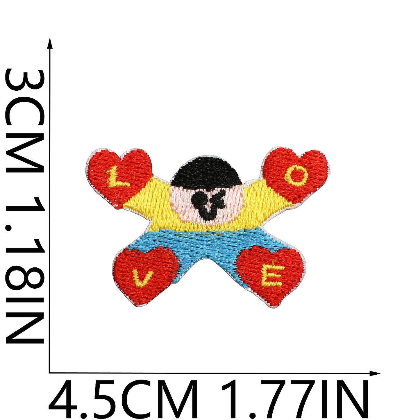 Iron-on Cute Mini Variety Embroidered Patch