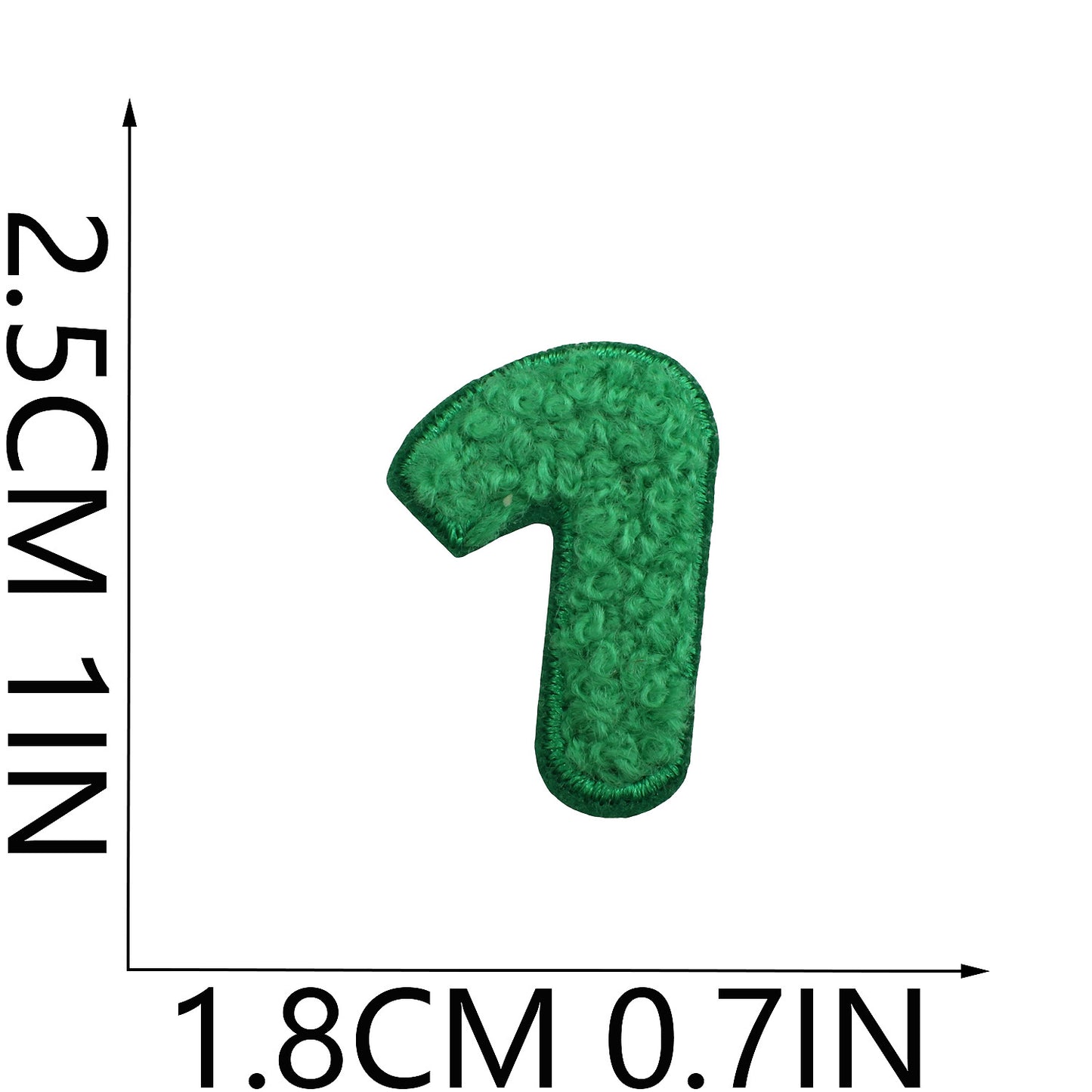 Iron-On Chenille Letter & Number Patches | A–Z Alphabet & 0–9 | DIY Clothes, Bags & Crafts