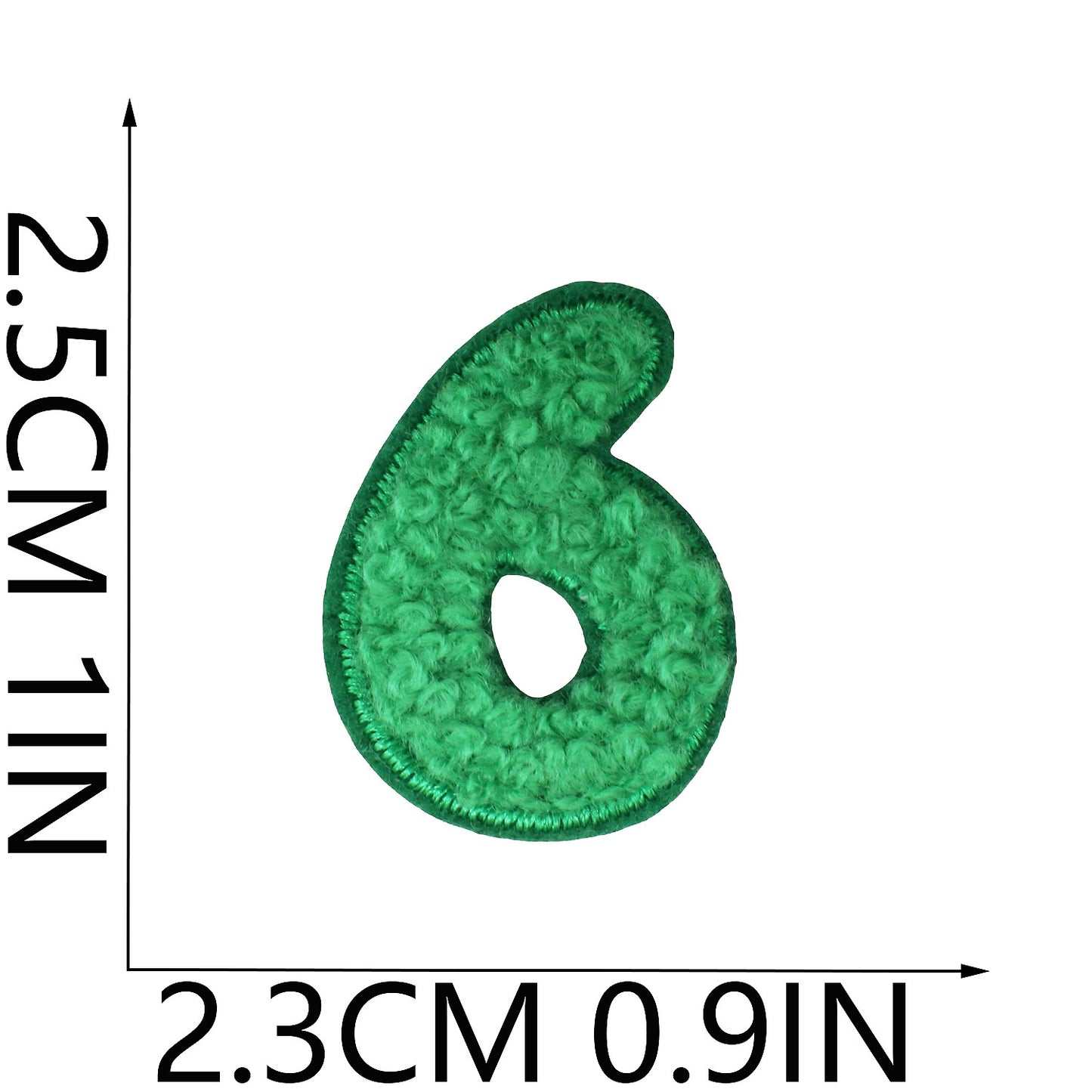 Iron-On Chenille Letter & Number Patches | A–Z Alphabet & 0–9 | DIY Clothes, Bags & Crafts