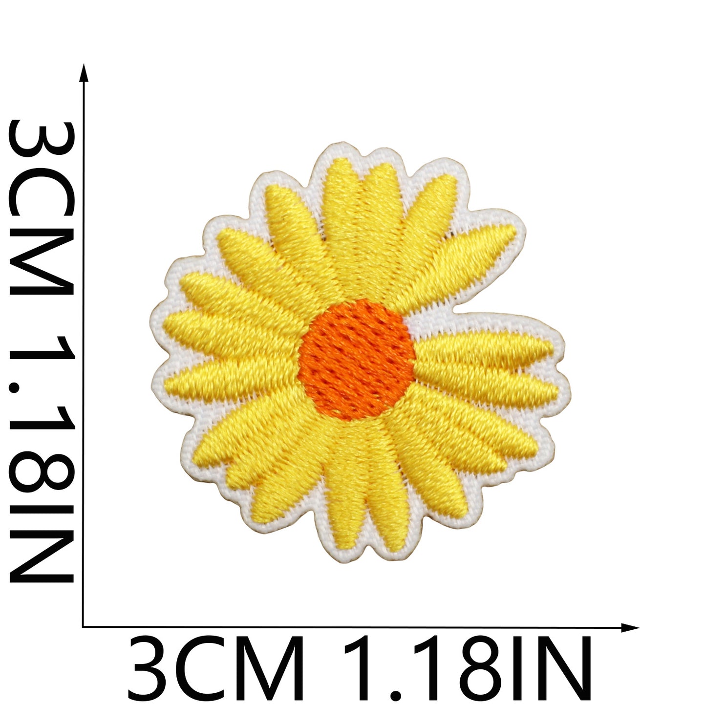 Iron-On Cute Little Flower Embroidery Patch