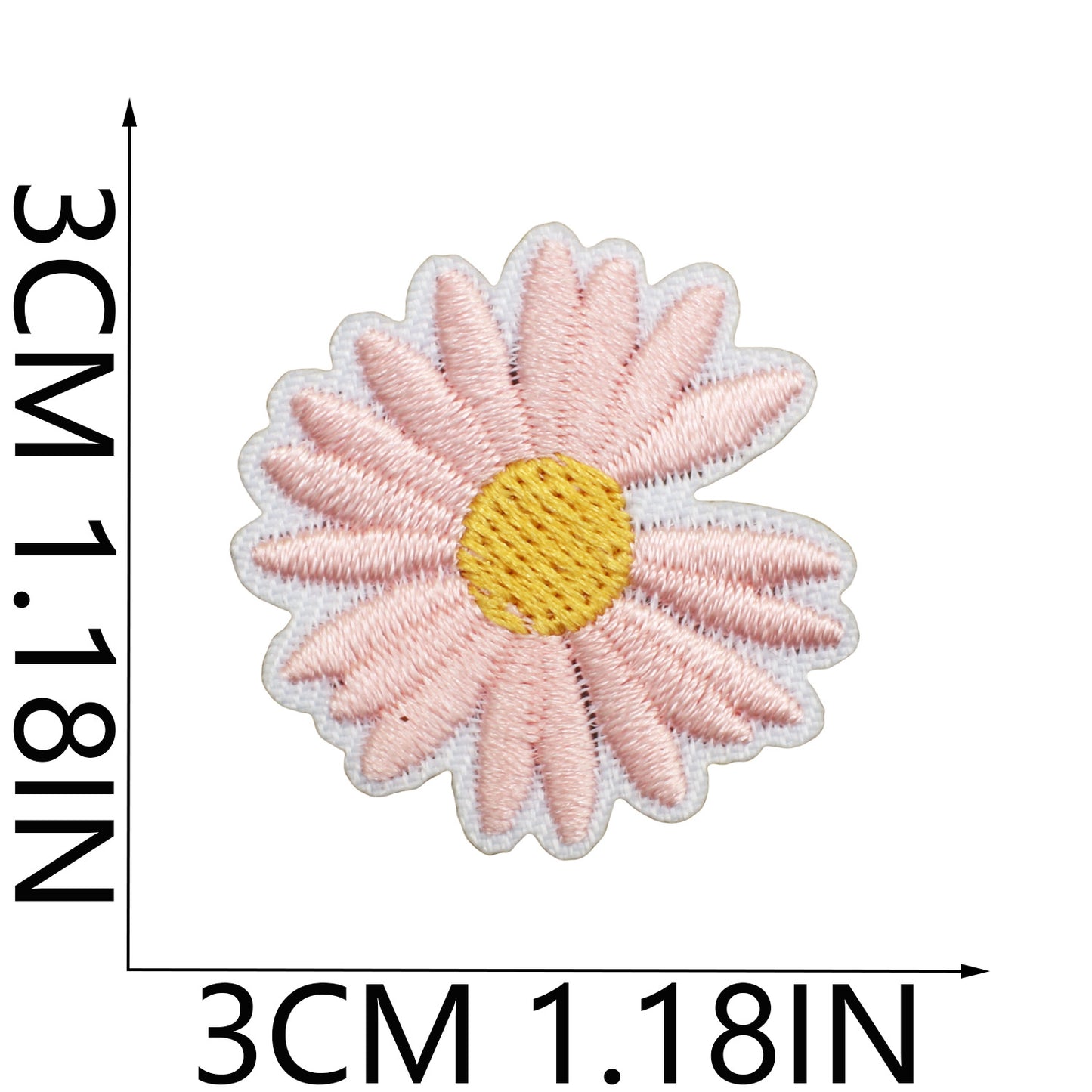 Iron-On Cute Little Flower Embroidery Patch