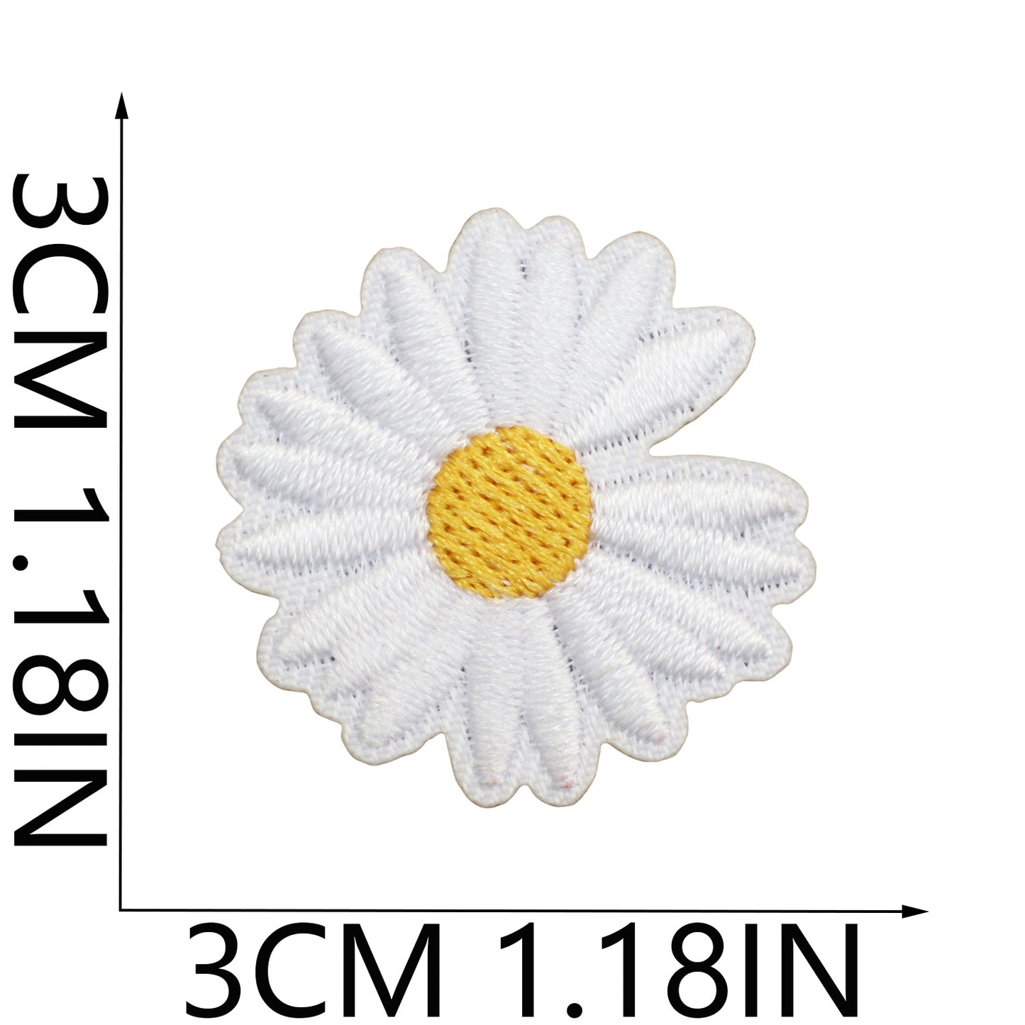 Iron-On Cute Little Flower Embroidery Patch