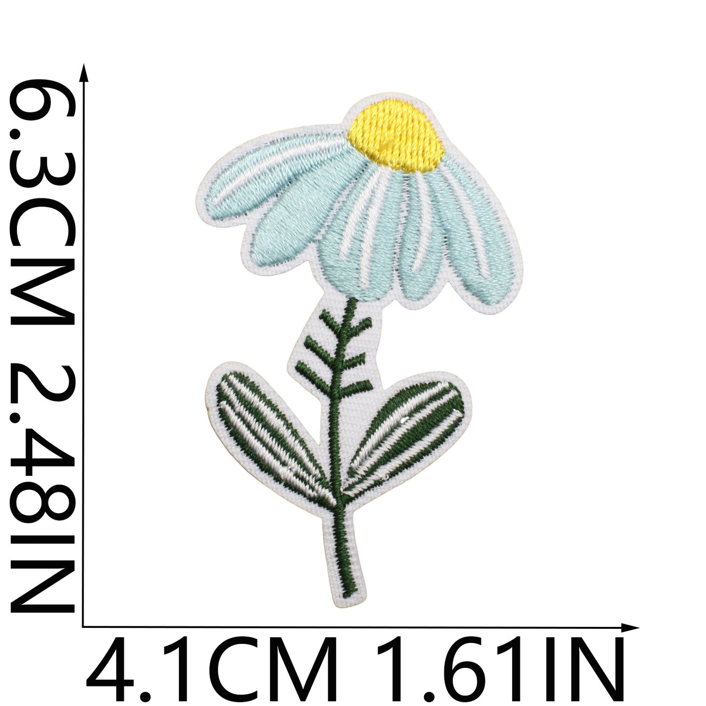 Iron-On Cute Little Flower Embroidery Patch