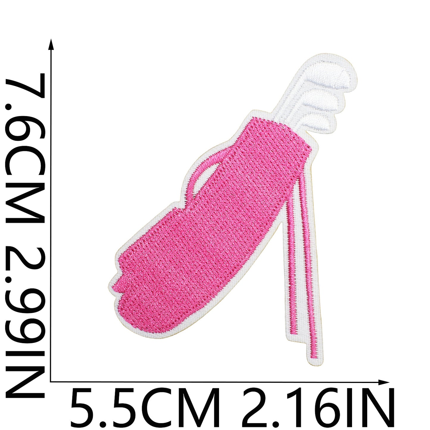 Iron-On Exquisite Golf Clubs & Sports Embroidery Patch