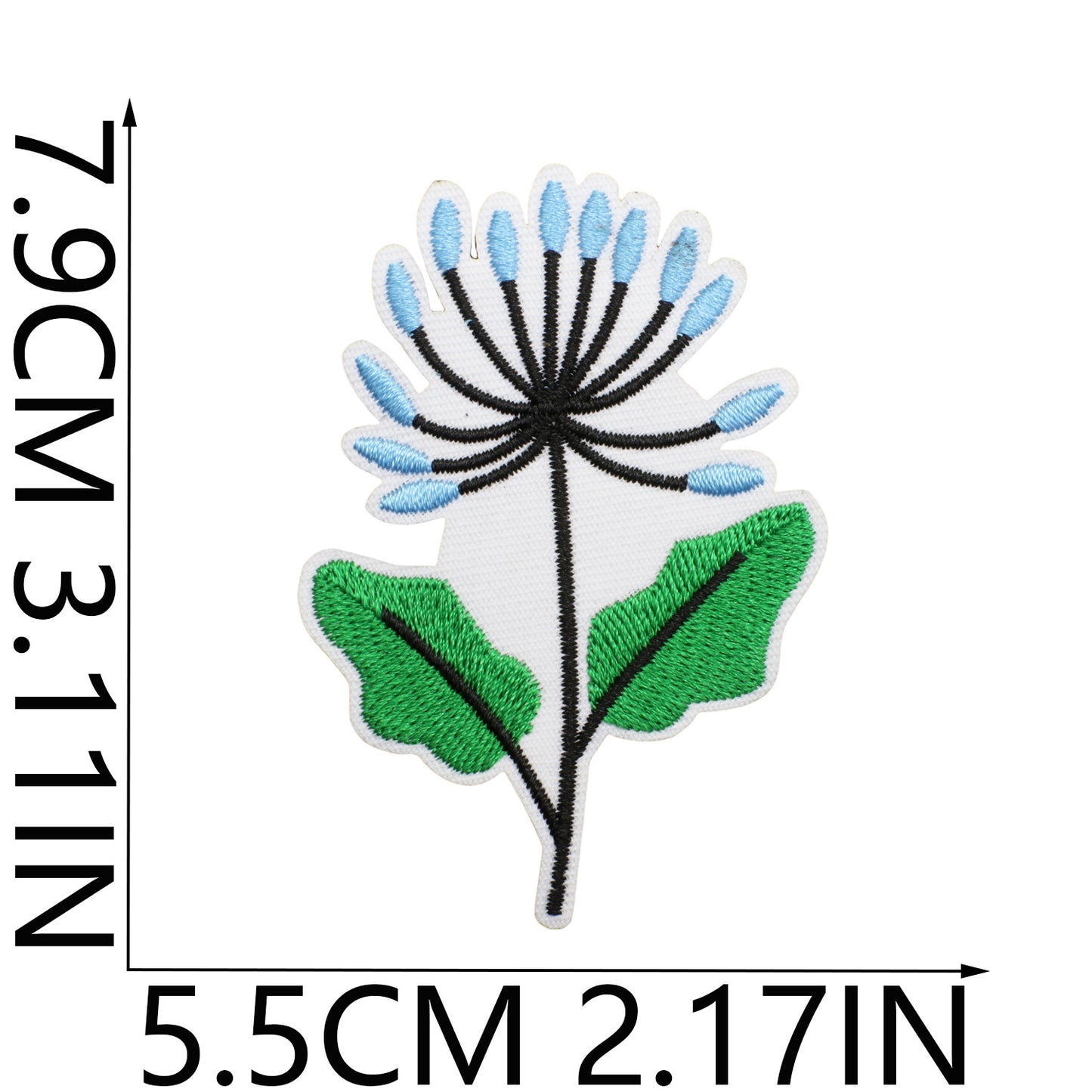 Iron-On Cute Little Flower Embroidery Patch