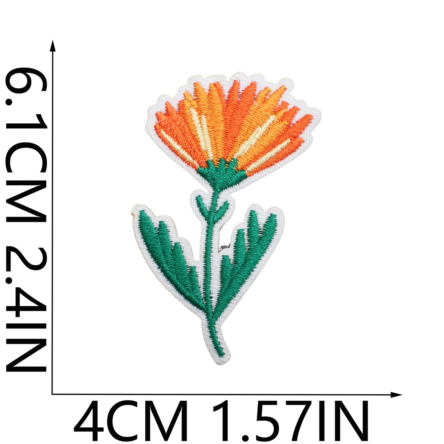 Iron-On Cute Little Flower Embroidery Patch
