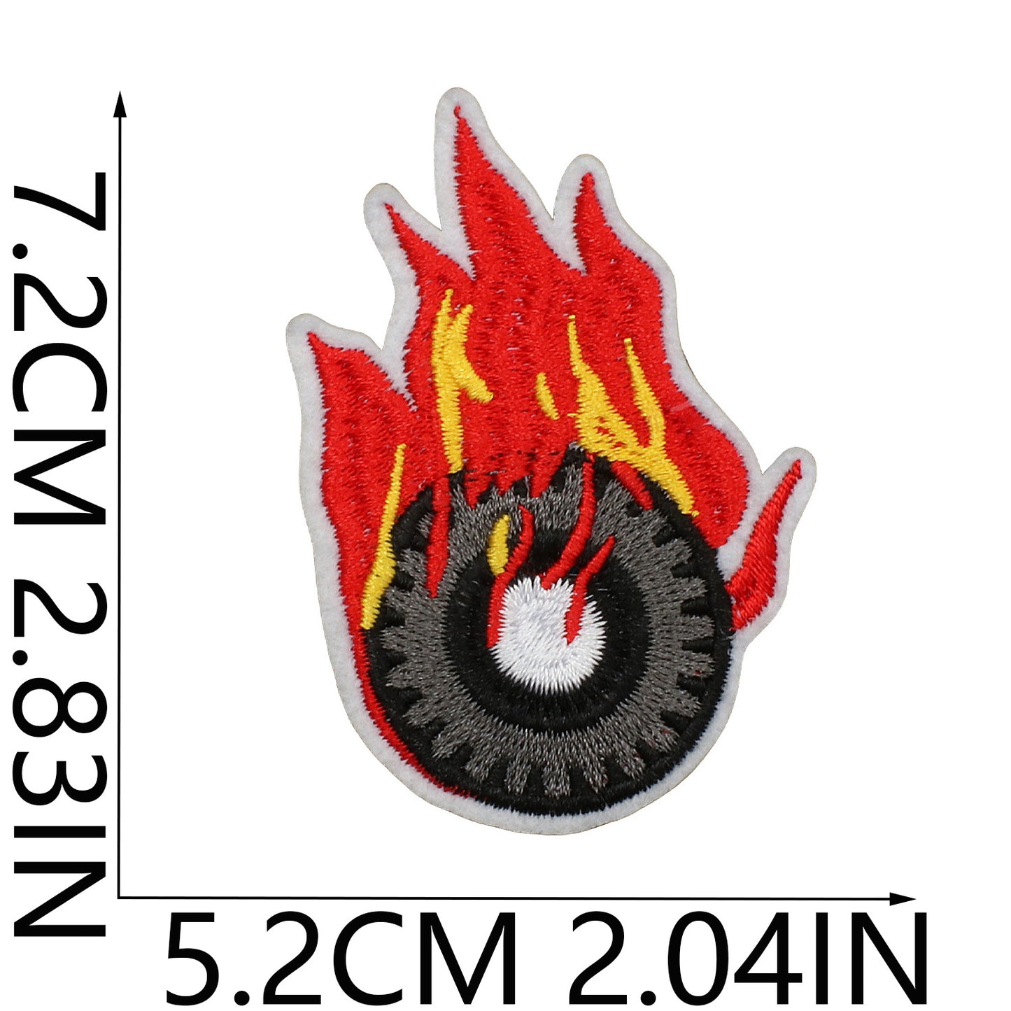 Iron-On Cartoon Racing Cars Embroidery Patch