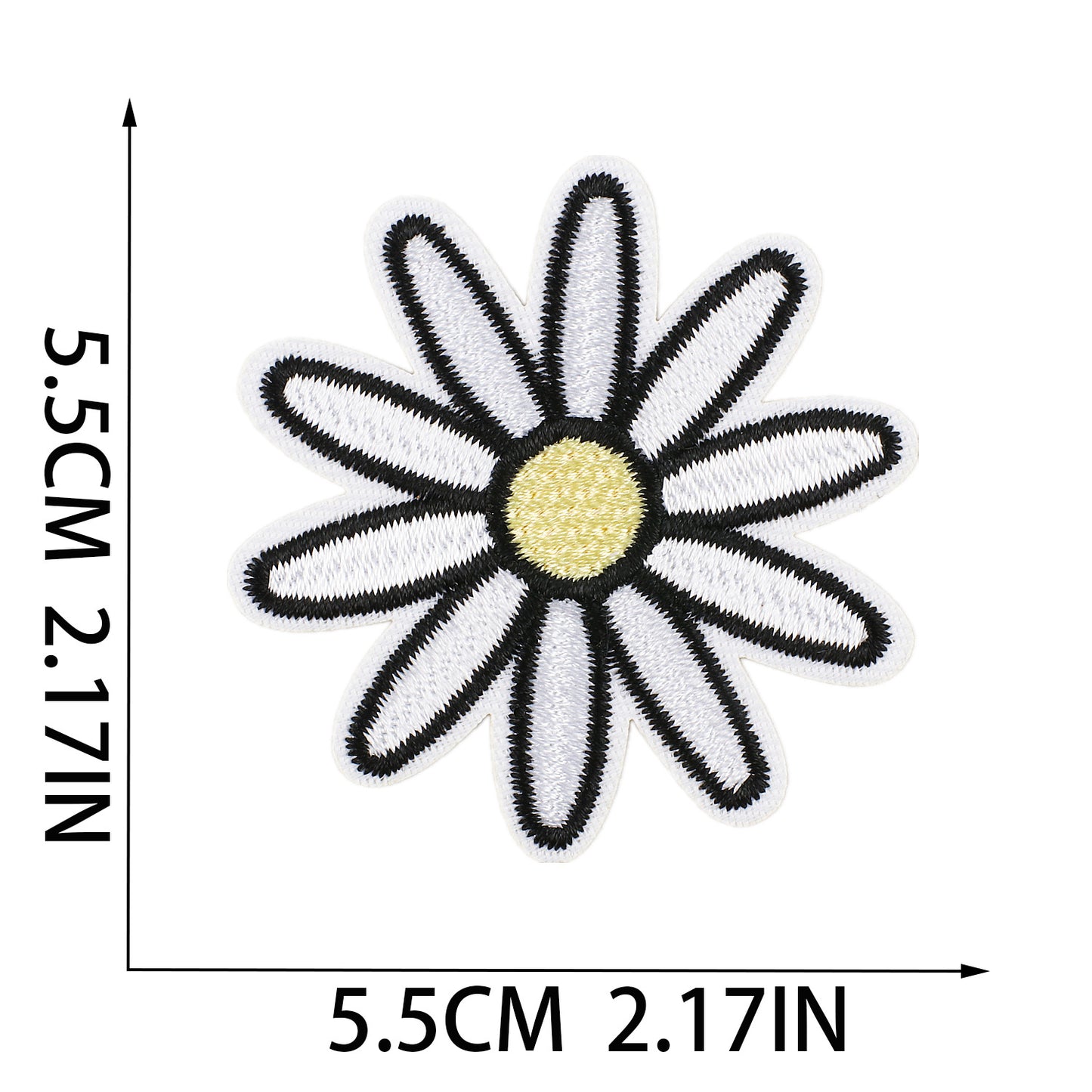 Iron-On Cute “Blooming Flowers” Embroidery Patch