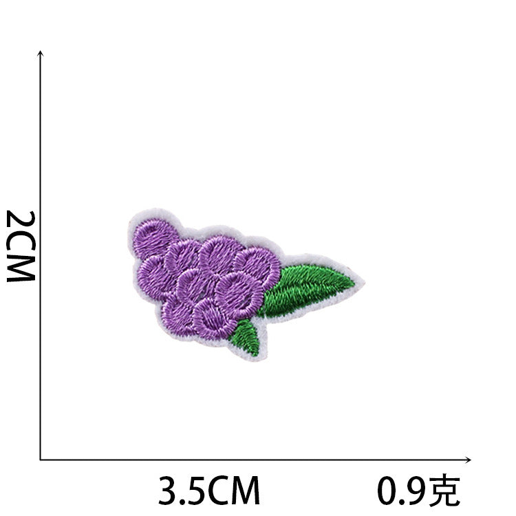 Iron-On Cute Lotus Flower Embroidery Patch