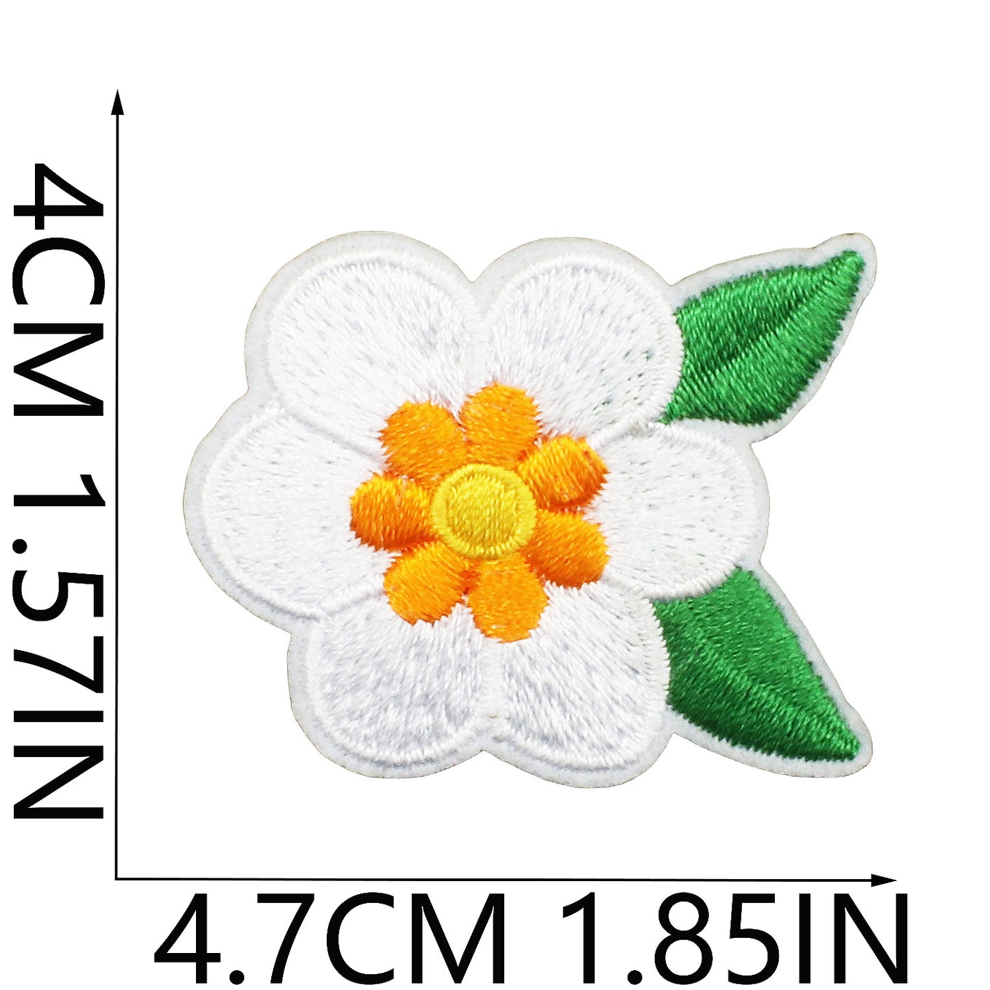 Iron-On Cute Exquisite Peony & Tulip Flower Embroidery Patch