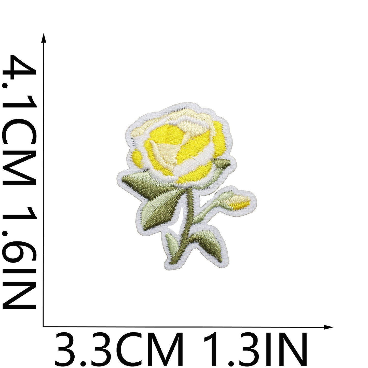 Iron-on Cute Flower Embroidered Patch