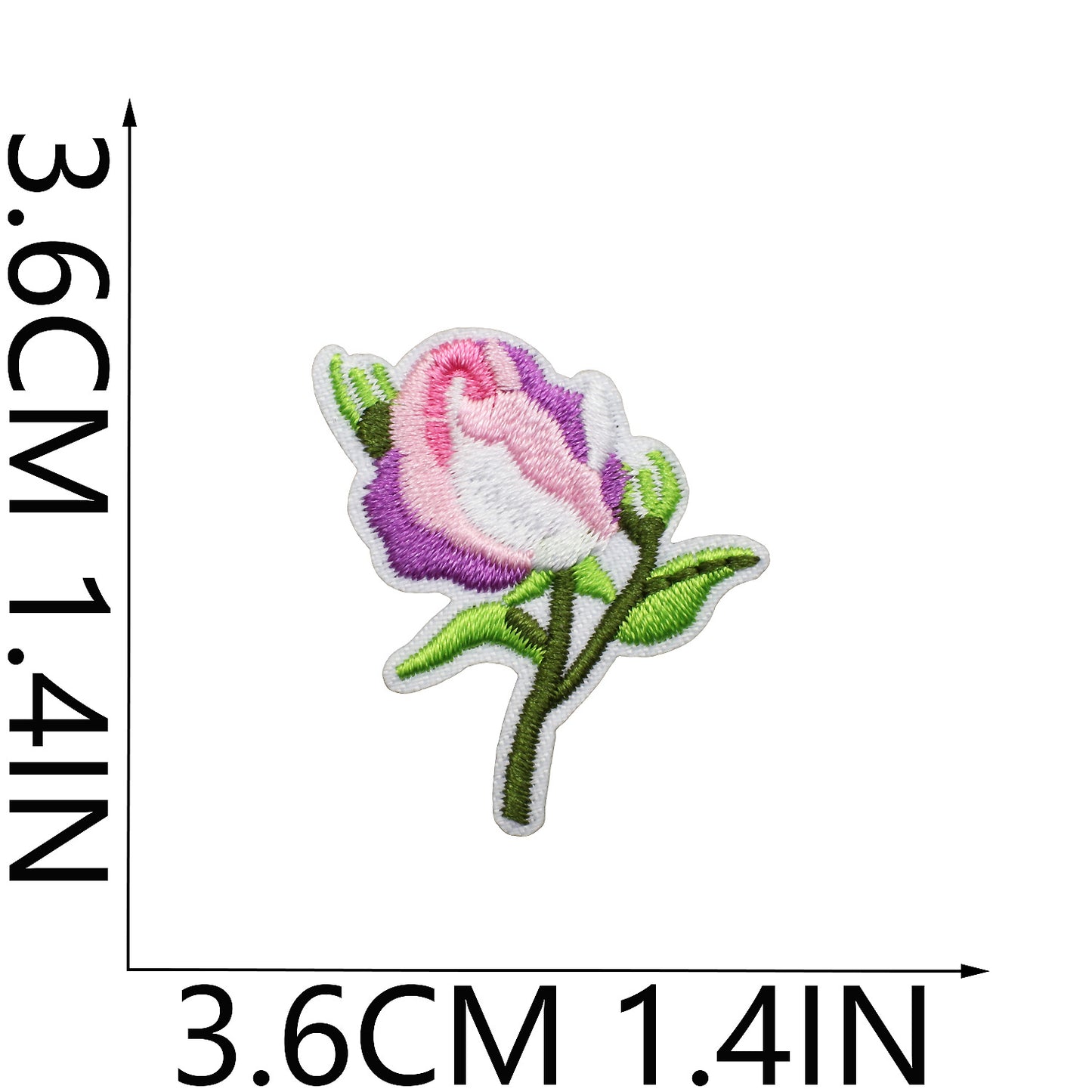 Iron-on Cute Flower Embroidered Patch