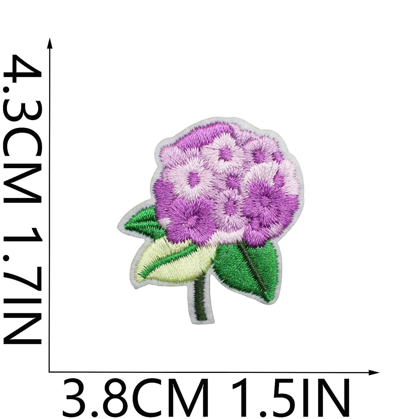 Iron-on Cute Flower Embroidered Patch