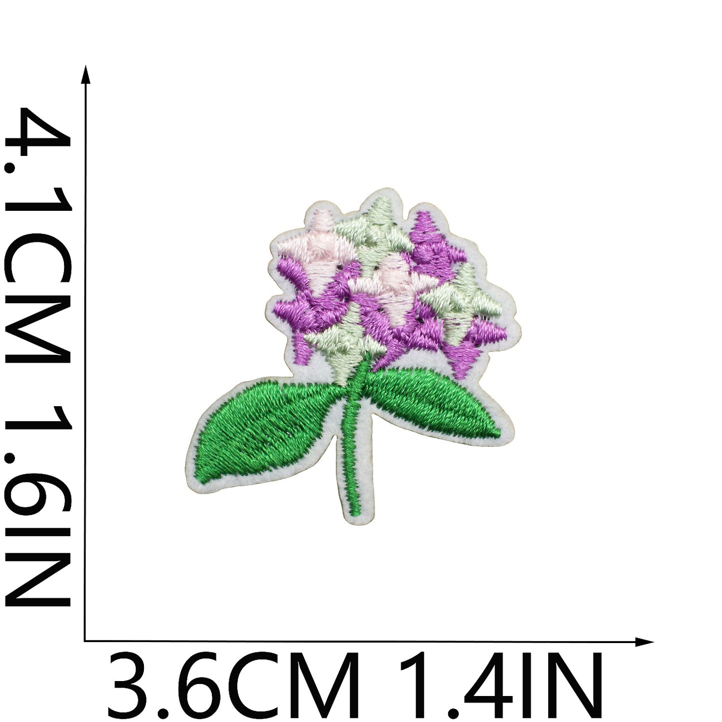 Iron-on Cute Flower Embroidered Patch