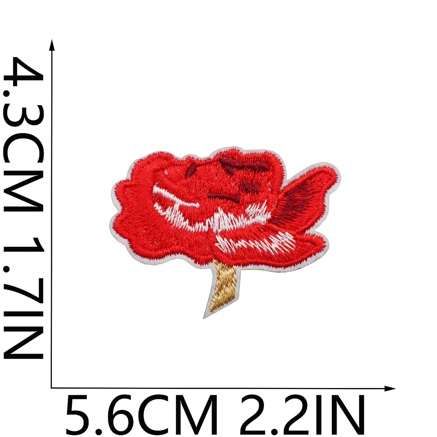 Iron-on Cute Flower Embroidered Patch
