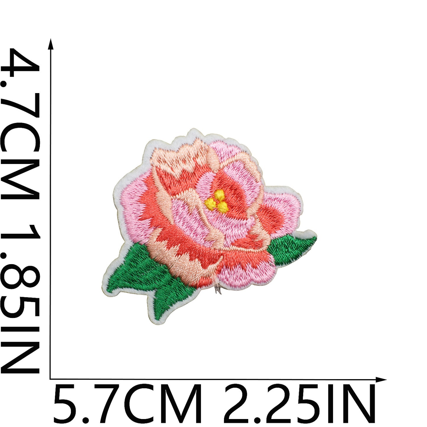 Iron-on Cute Flower Embroidered Patch