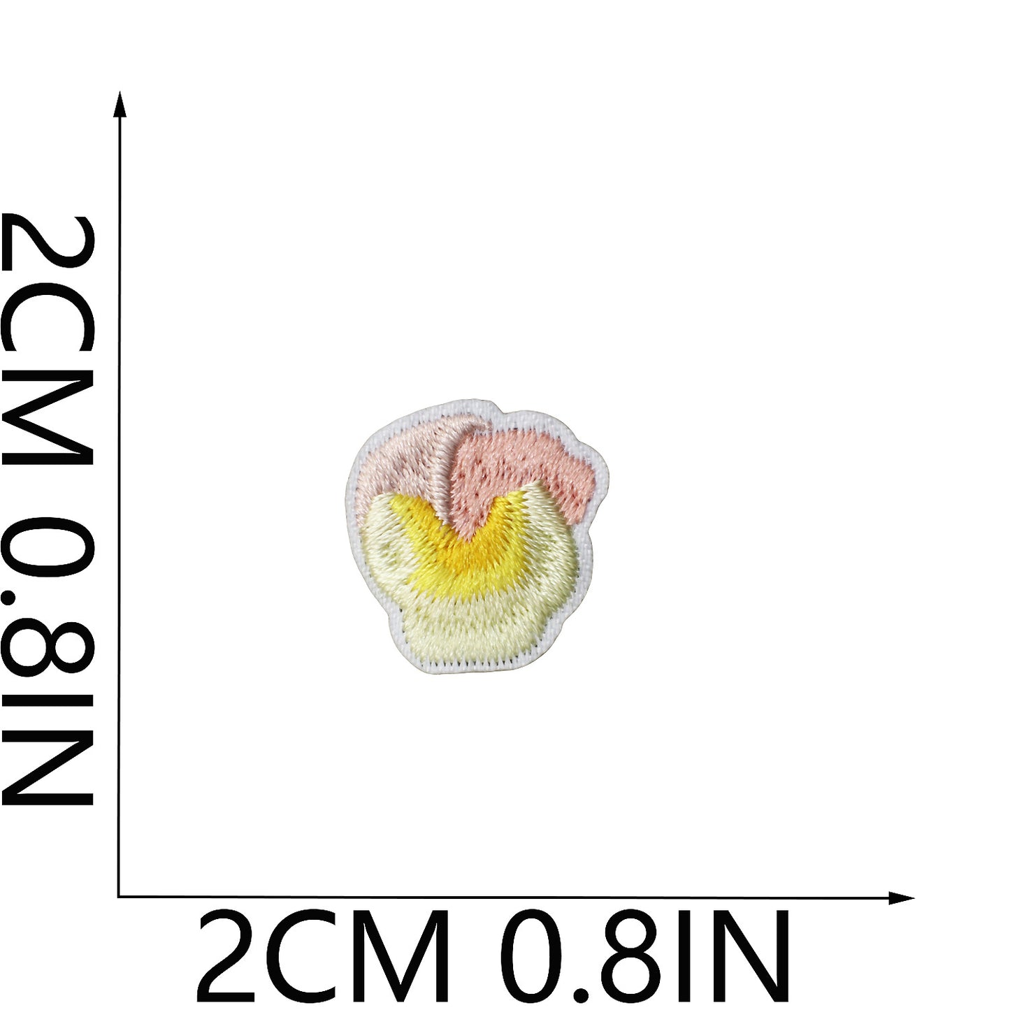 Iron-on Cute Flower Embroidered Patch