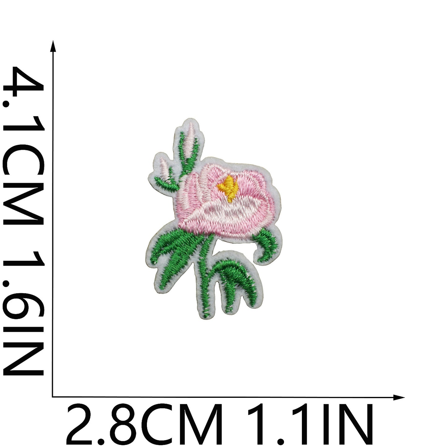 Iron-on Cute Flower Embroidered Patch