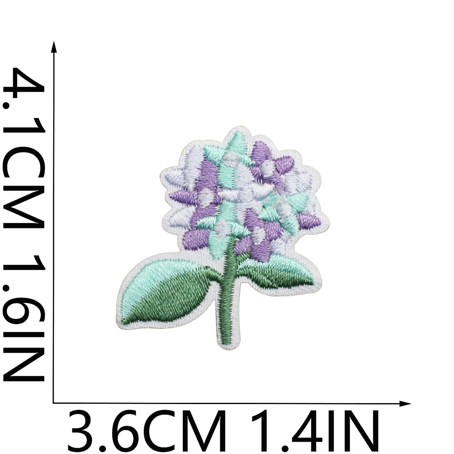 Iron-on Cute Flower Embroidered Patch