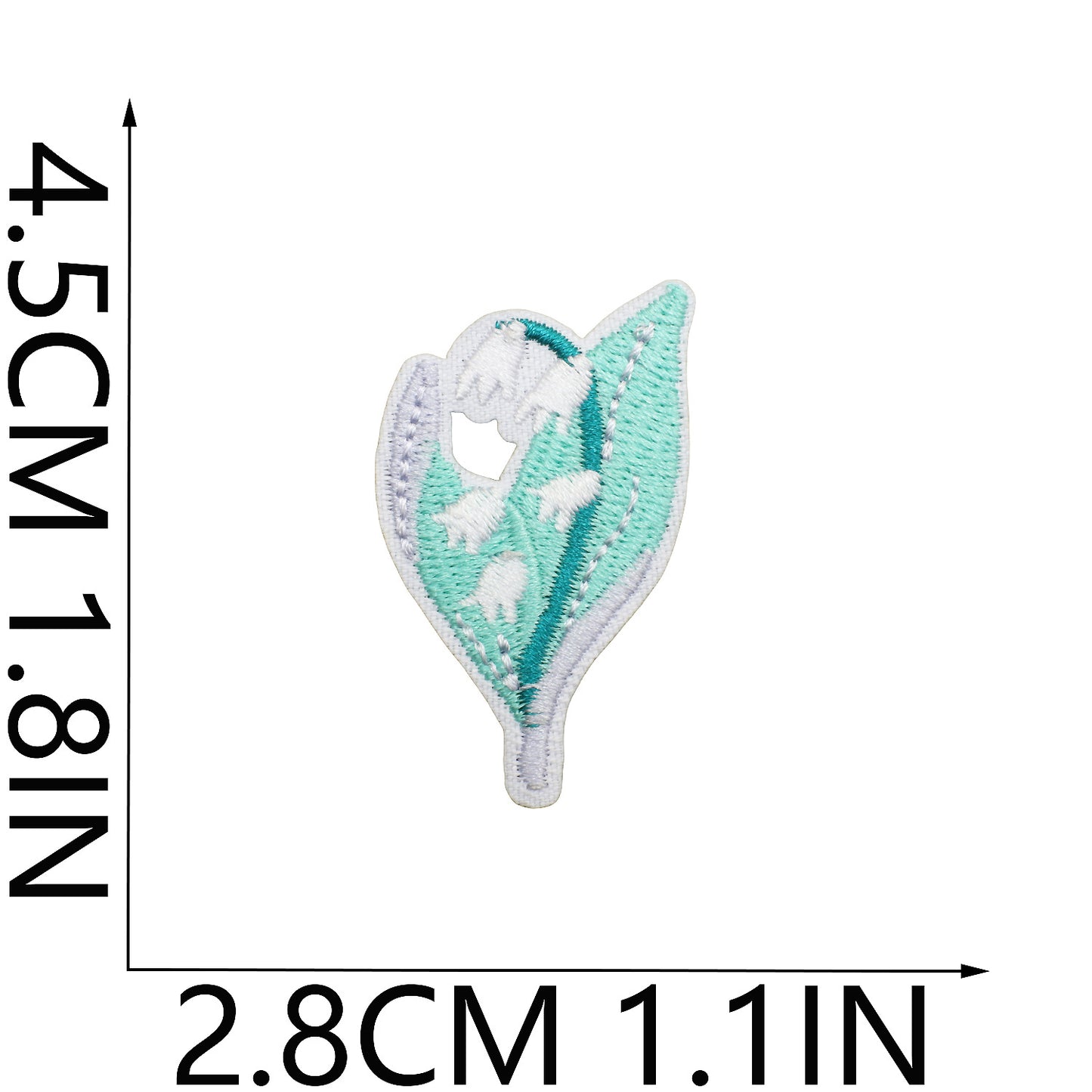 Iron-on Cute Flower Embroidered Patch