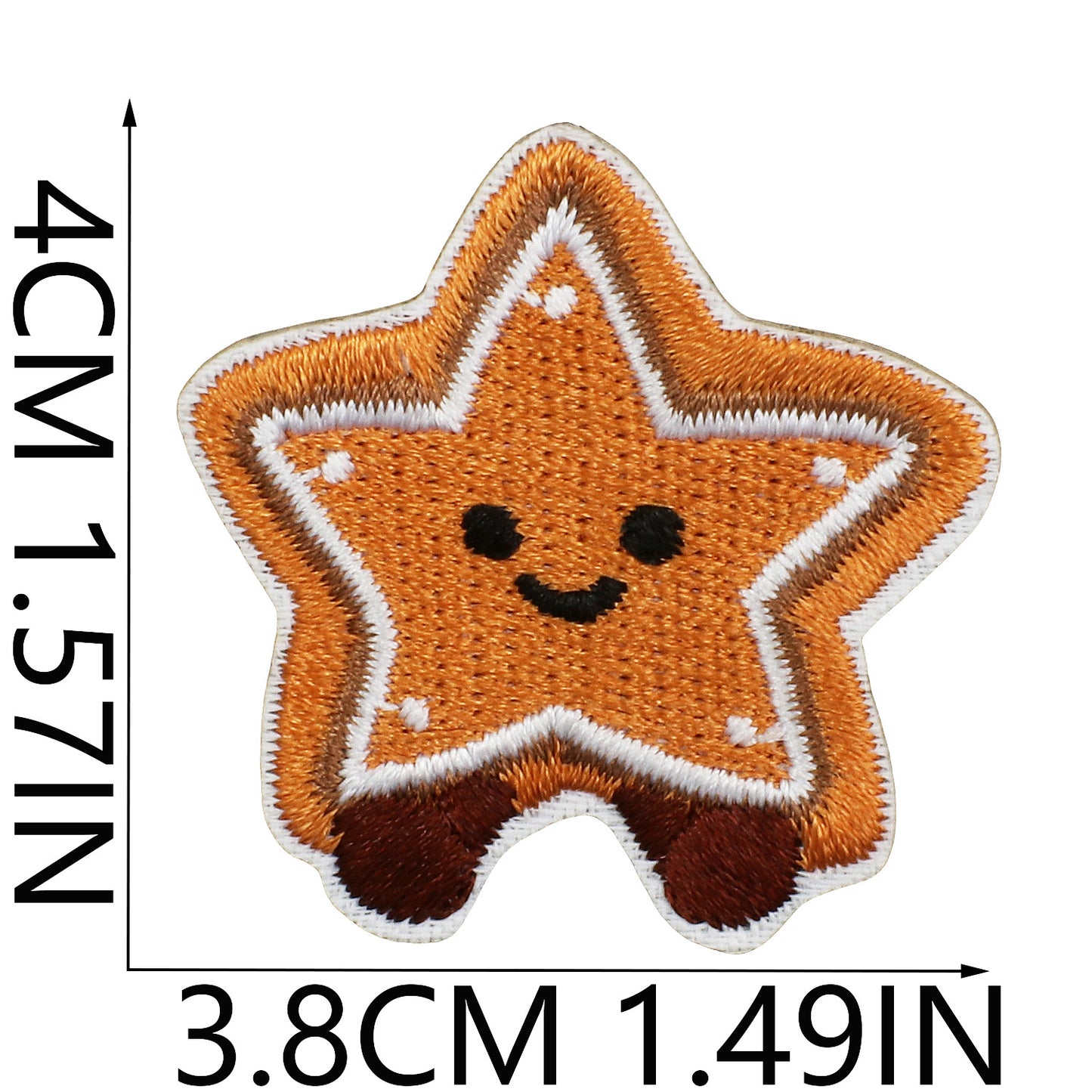 Iron-on Cute Food Embroidered Patch