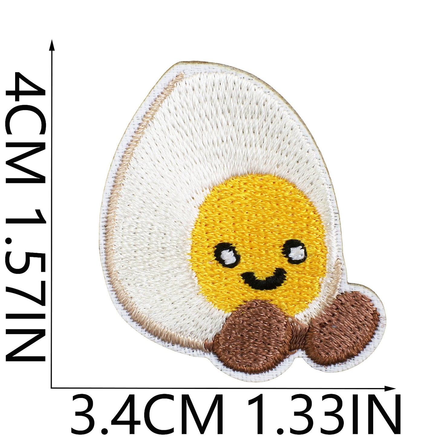 Iron-on Cute Food Embroidered Patch