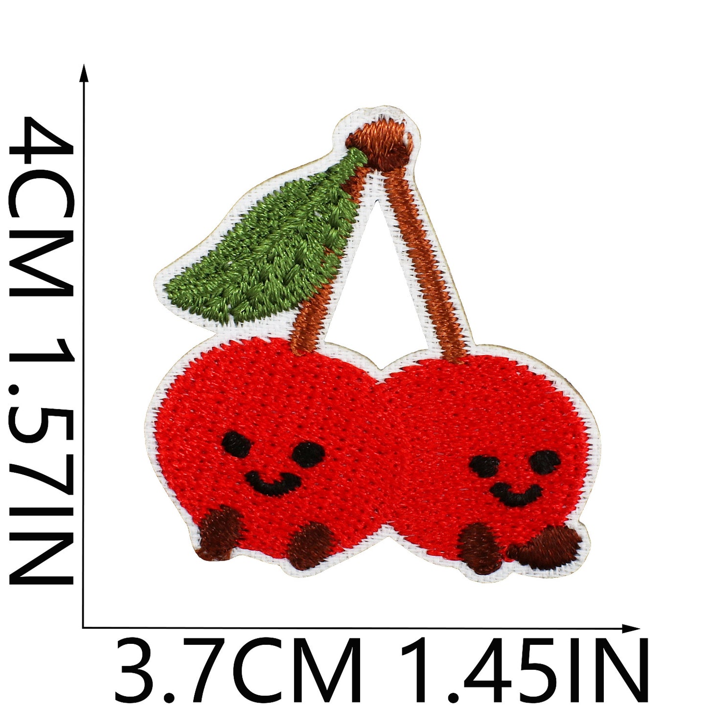 Iron-on Cute Food Embroidered Patch