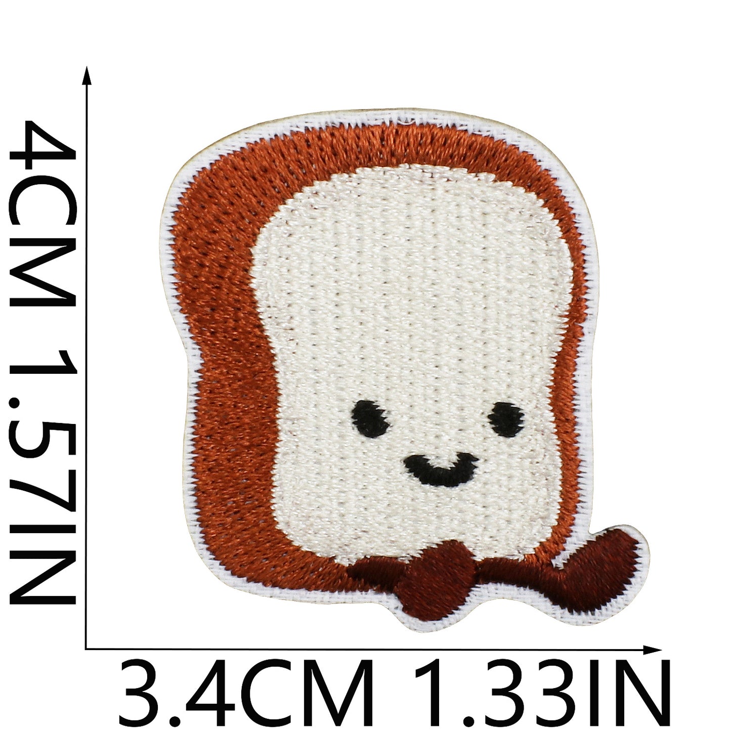 Iron-on Cute Food Embroidered Patch