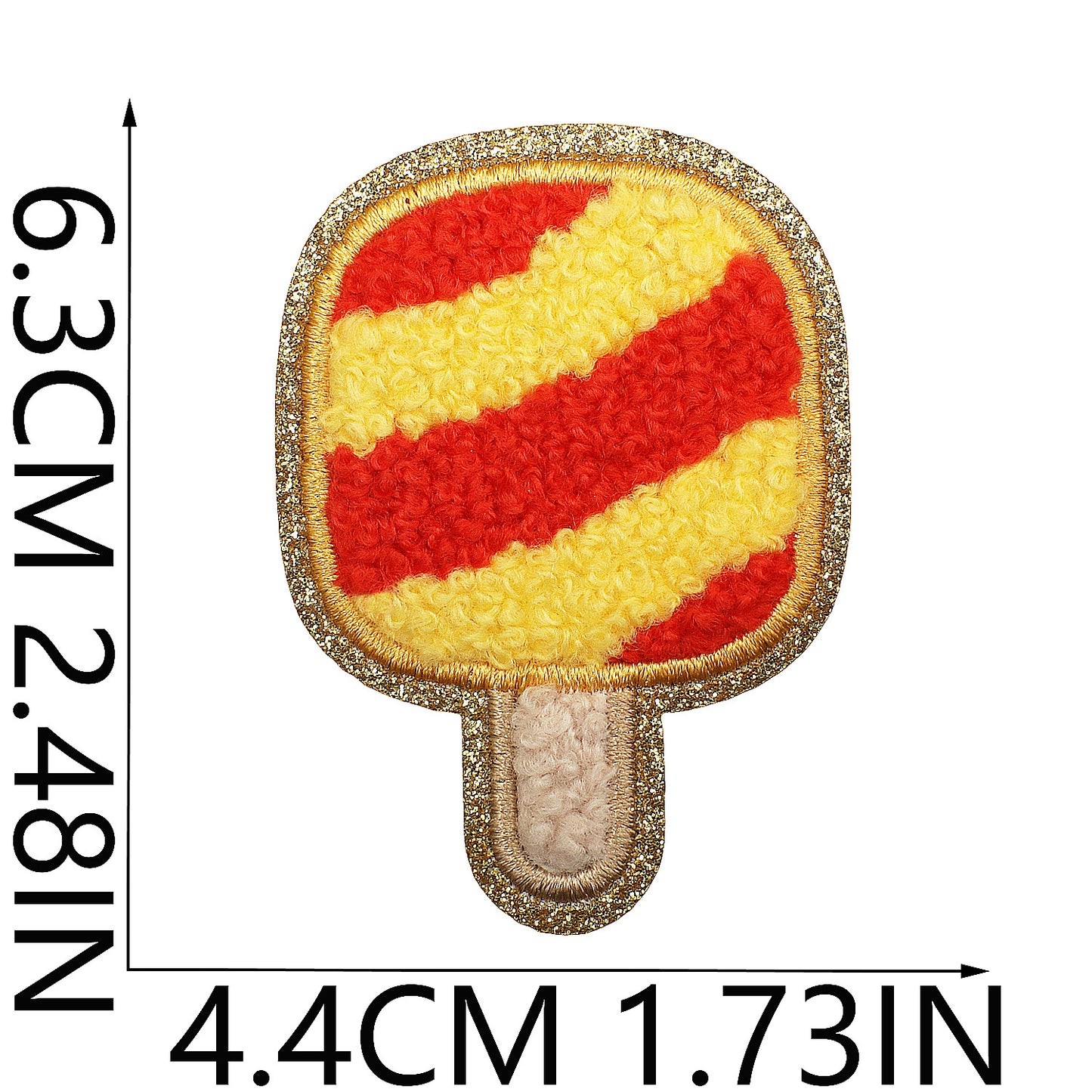 Iron-on Cute Candy & Lollipop Chenille Embroidered Patch