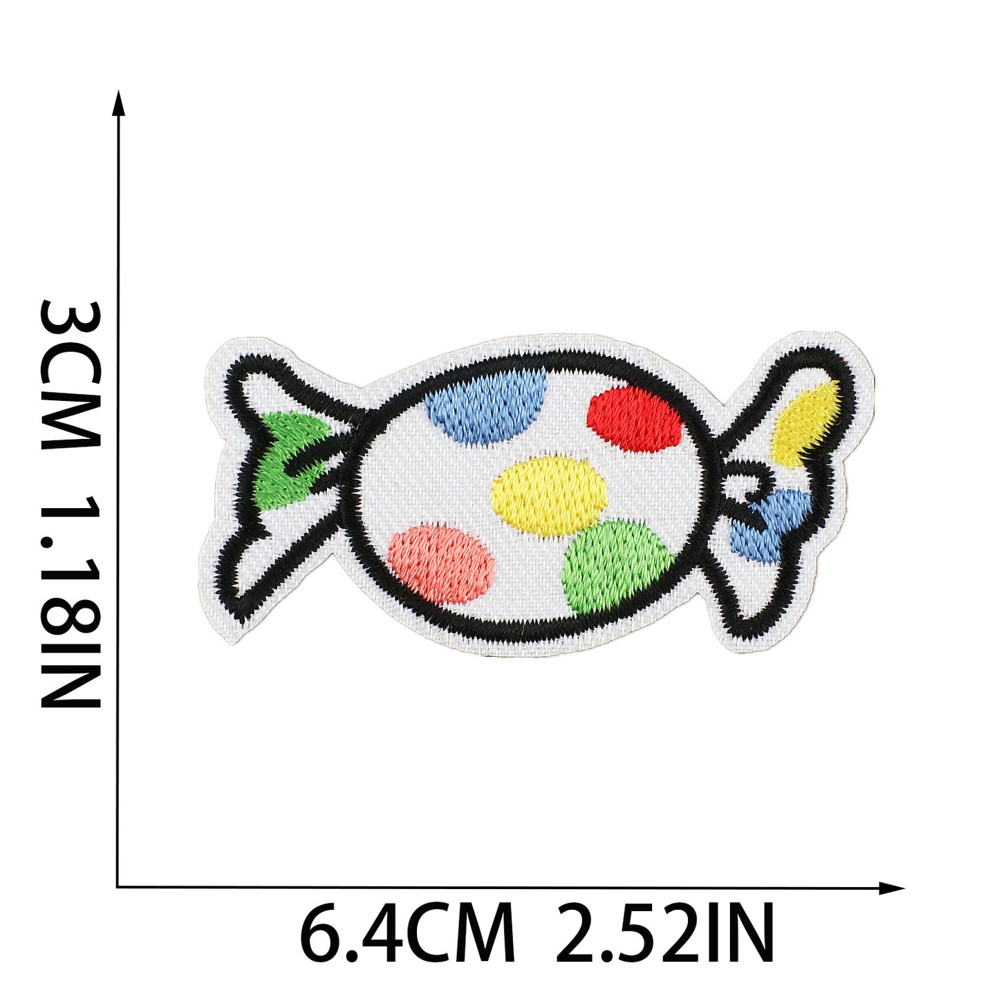 Iron-on Cute Mixed Fruit Embroidered Patch