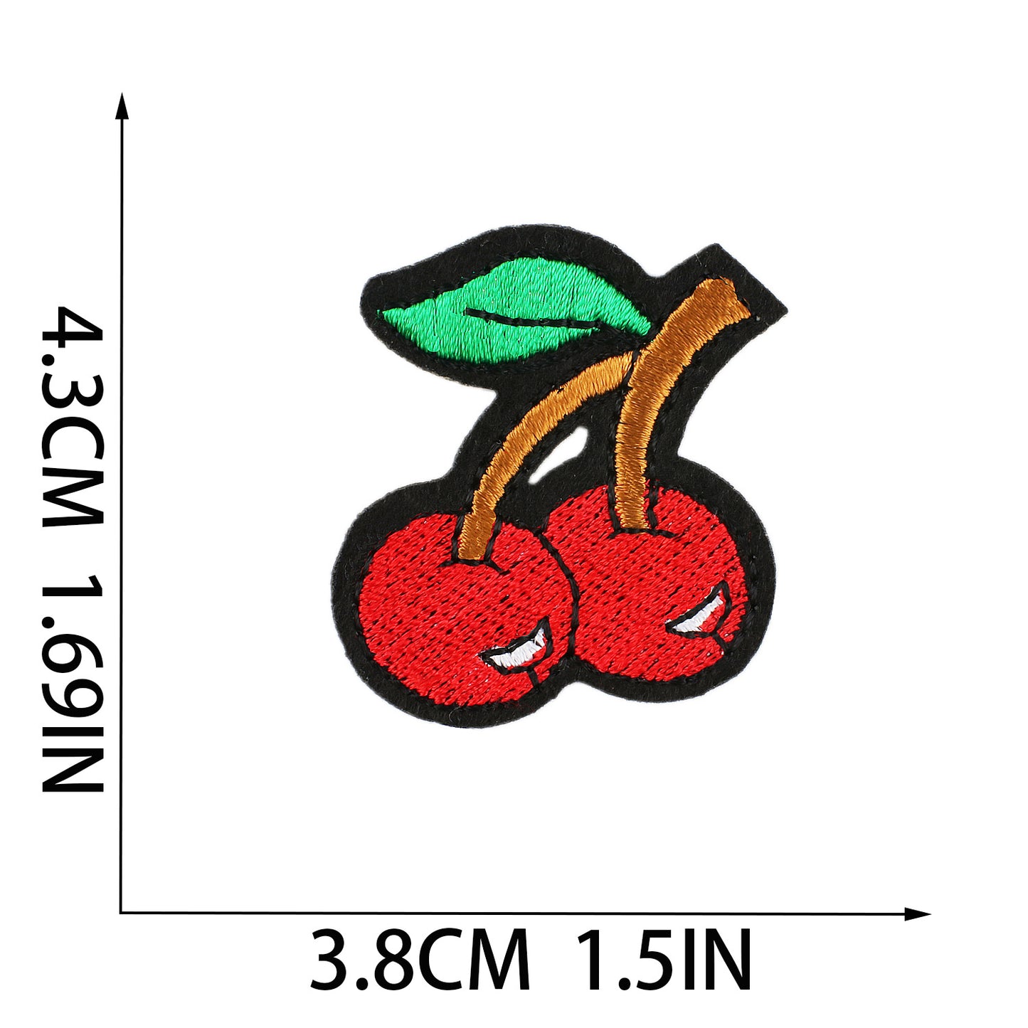 Iron-on Cute Mixed Fruit Embroidered Patch