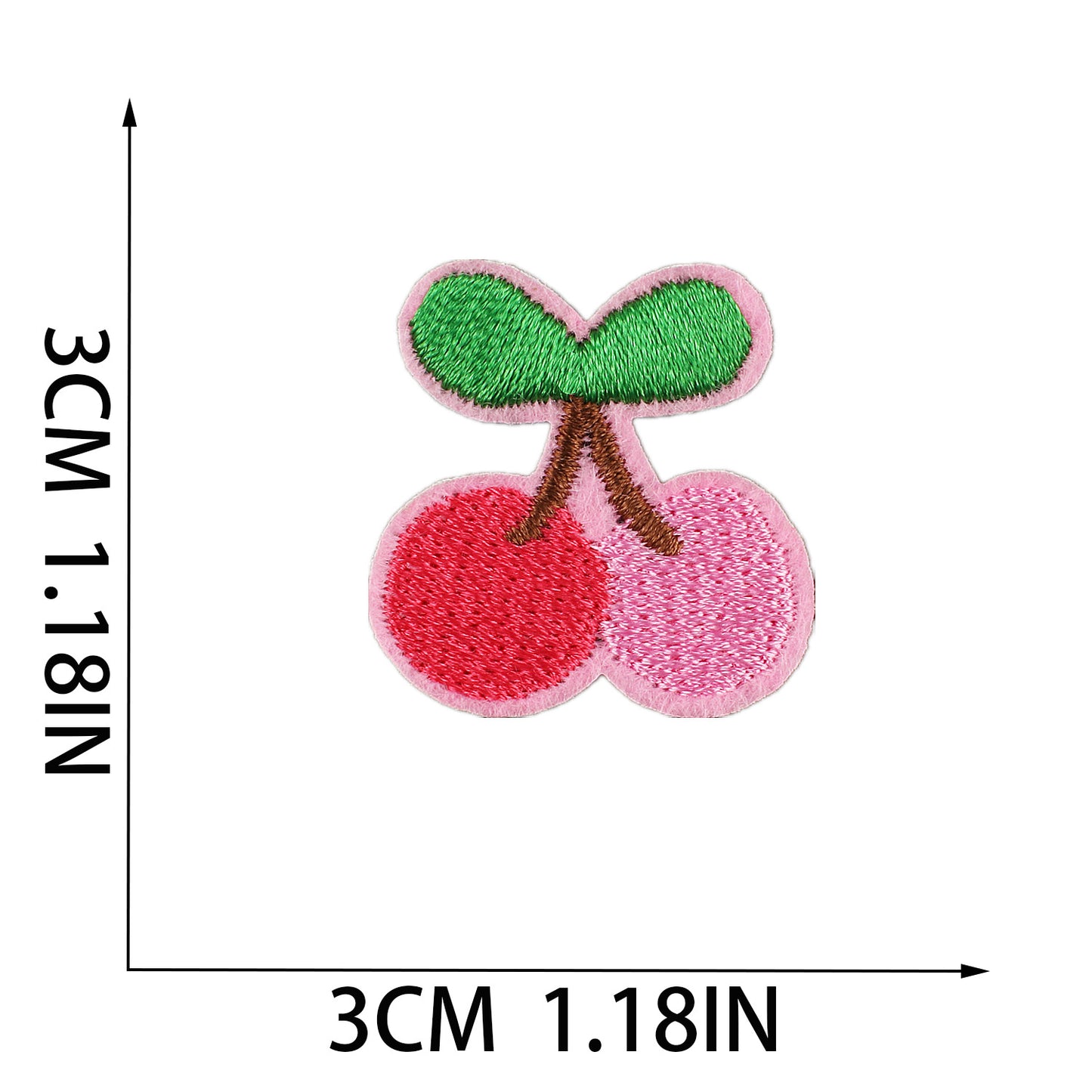 Iron-on Cute Mixed Fruit Embroidered Patch