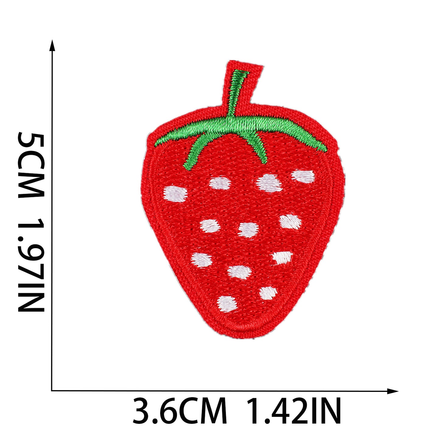 Iron-on Cute Mixed Fruit Embroidered Patch