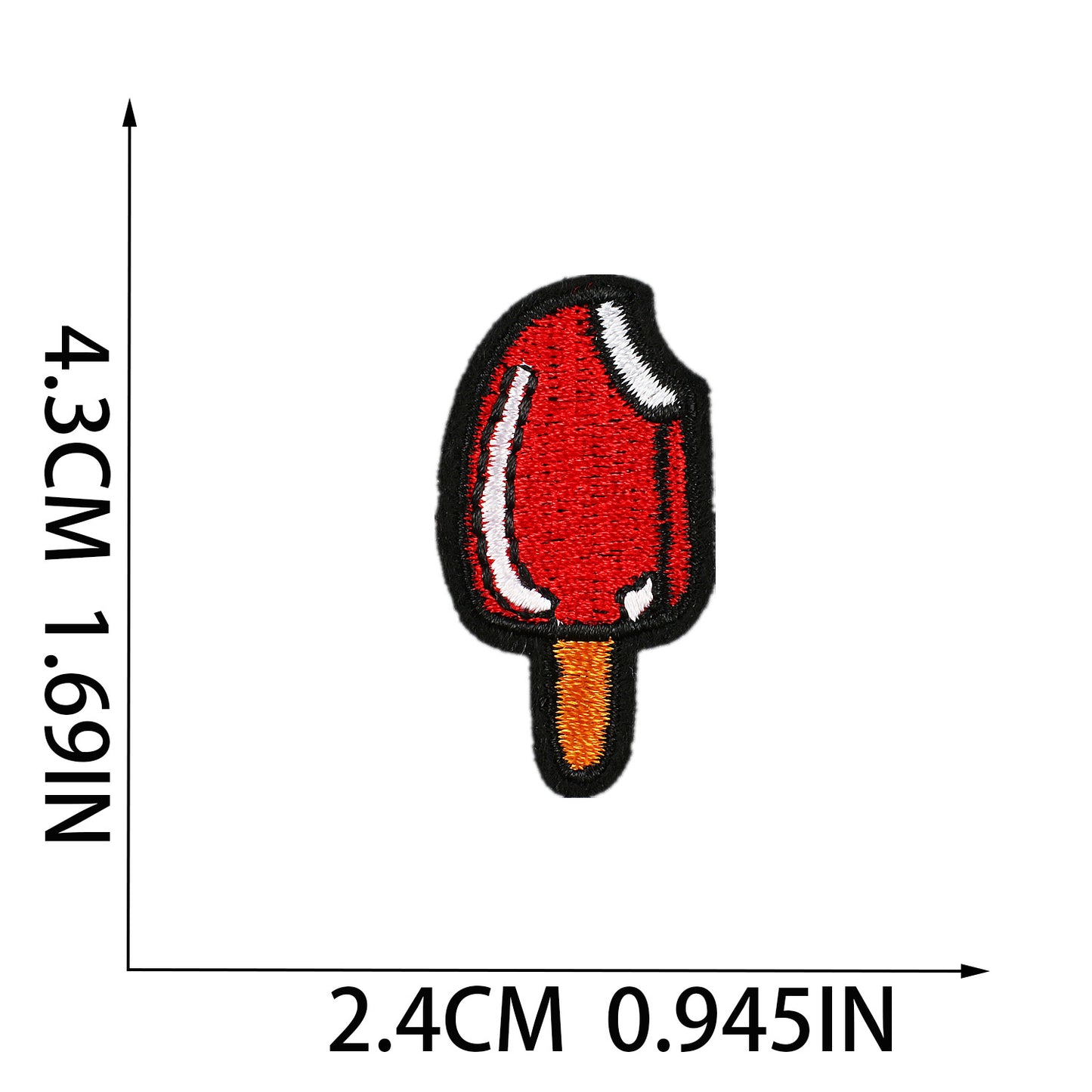 Iron-on Cute Mixed Fruit Embroidered Patch