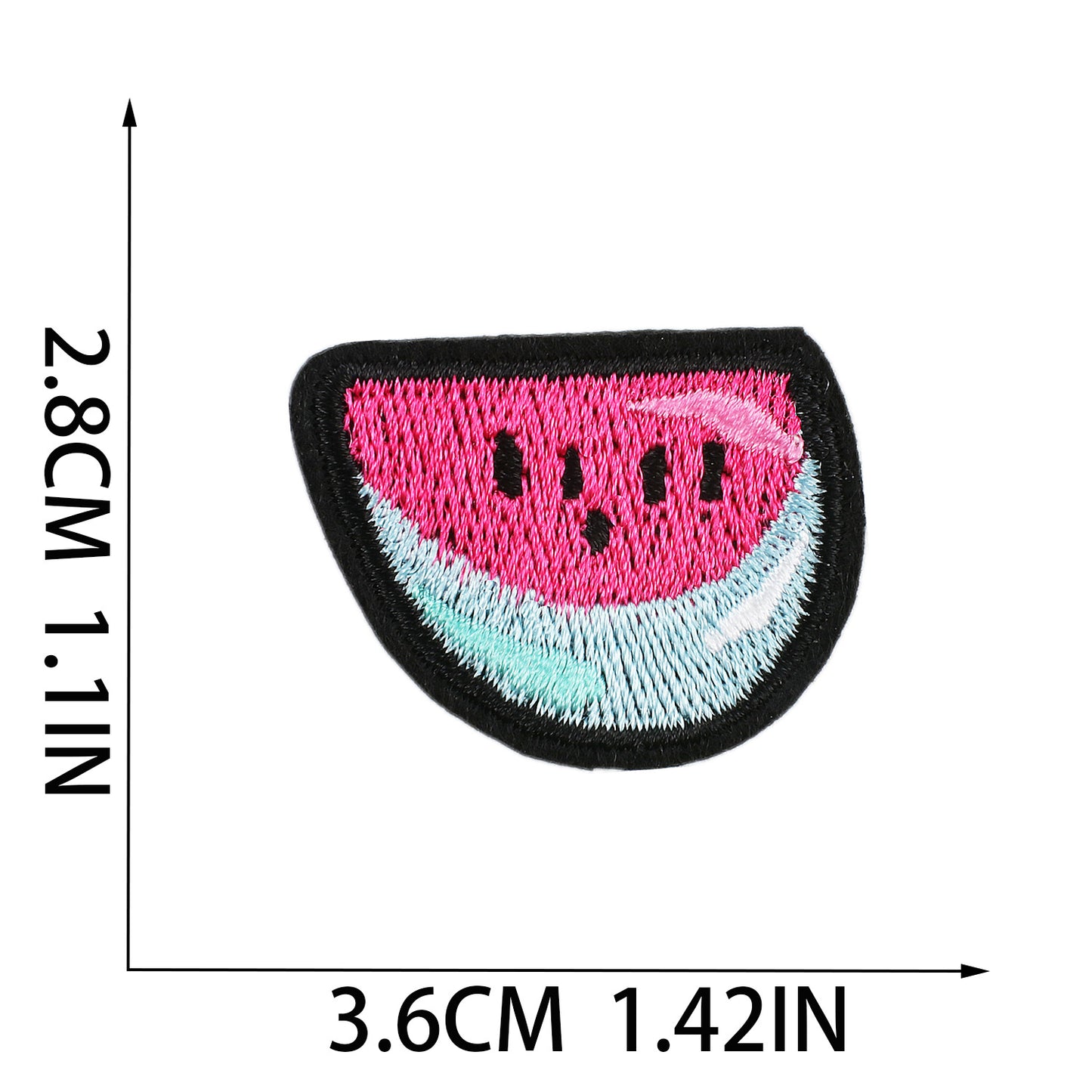 Iron-on Cute Mixed Fruit Embroidered Patch