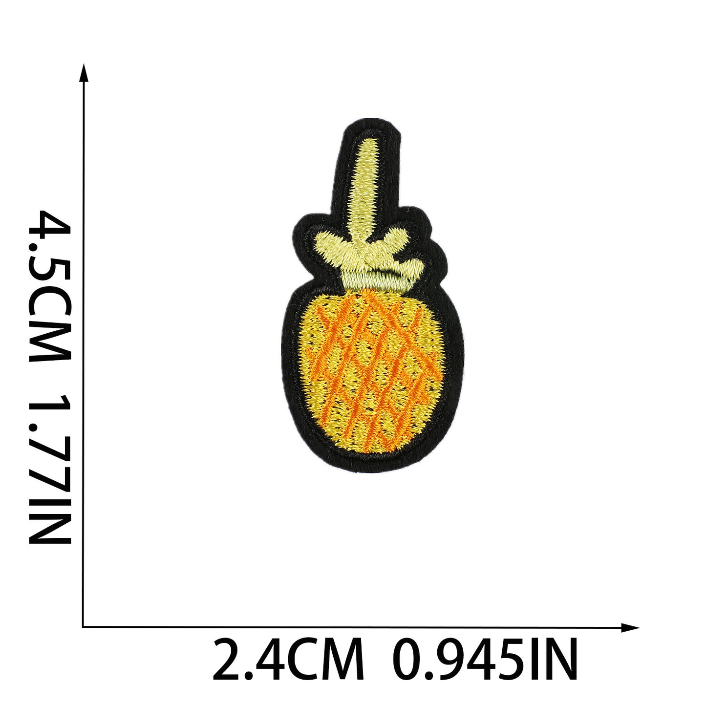 Iron-on Cute Mixed Fruit Embroidered Patch