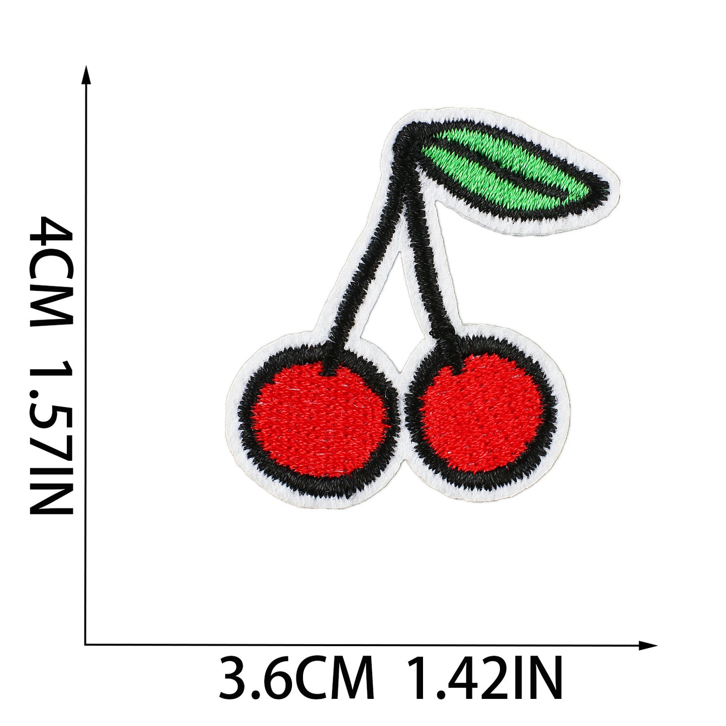 Iron-on Cute Mixed Fruit Embroidered Patch