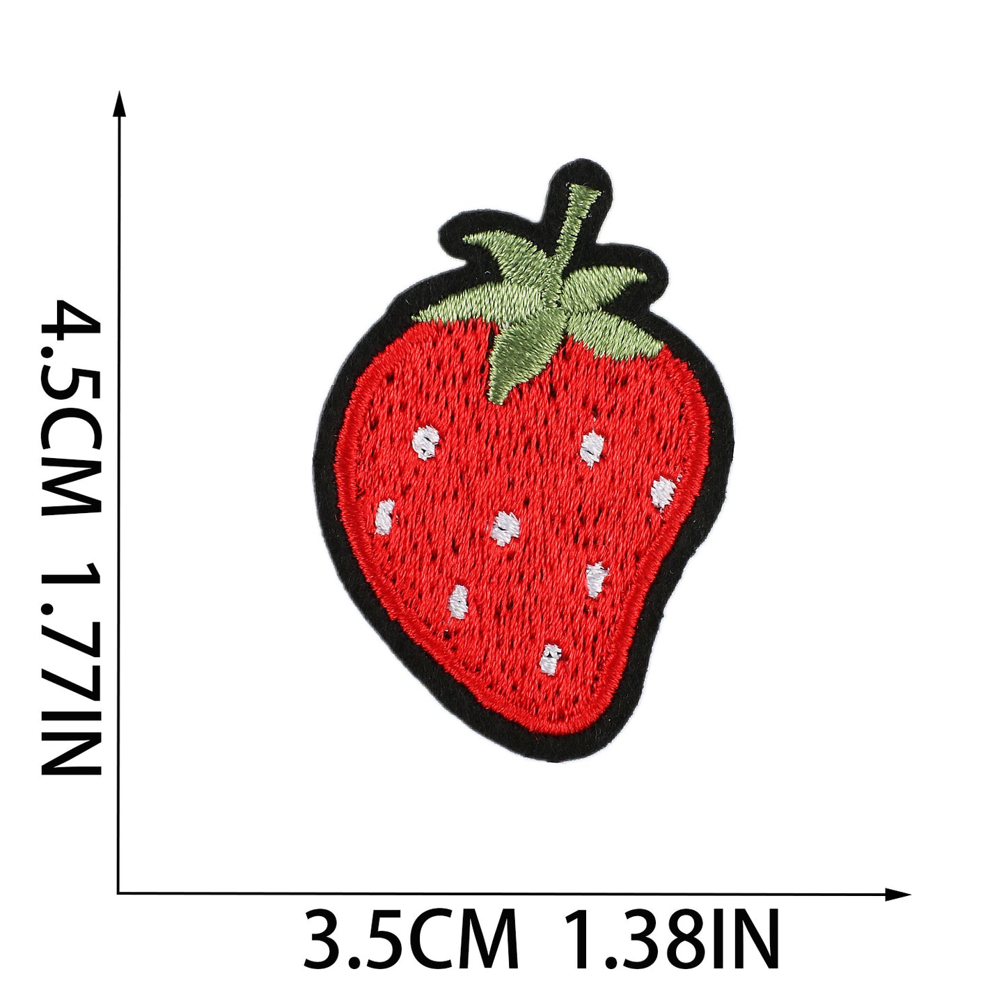 Iron-on Cute Mixed Fruit Embroidered Patch
